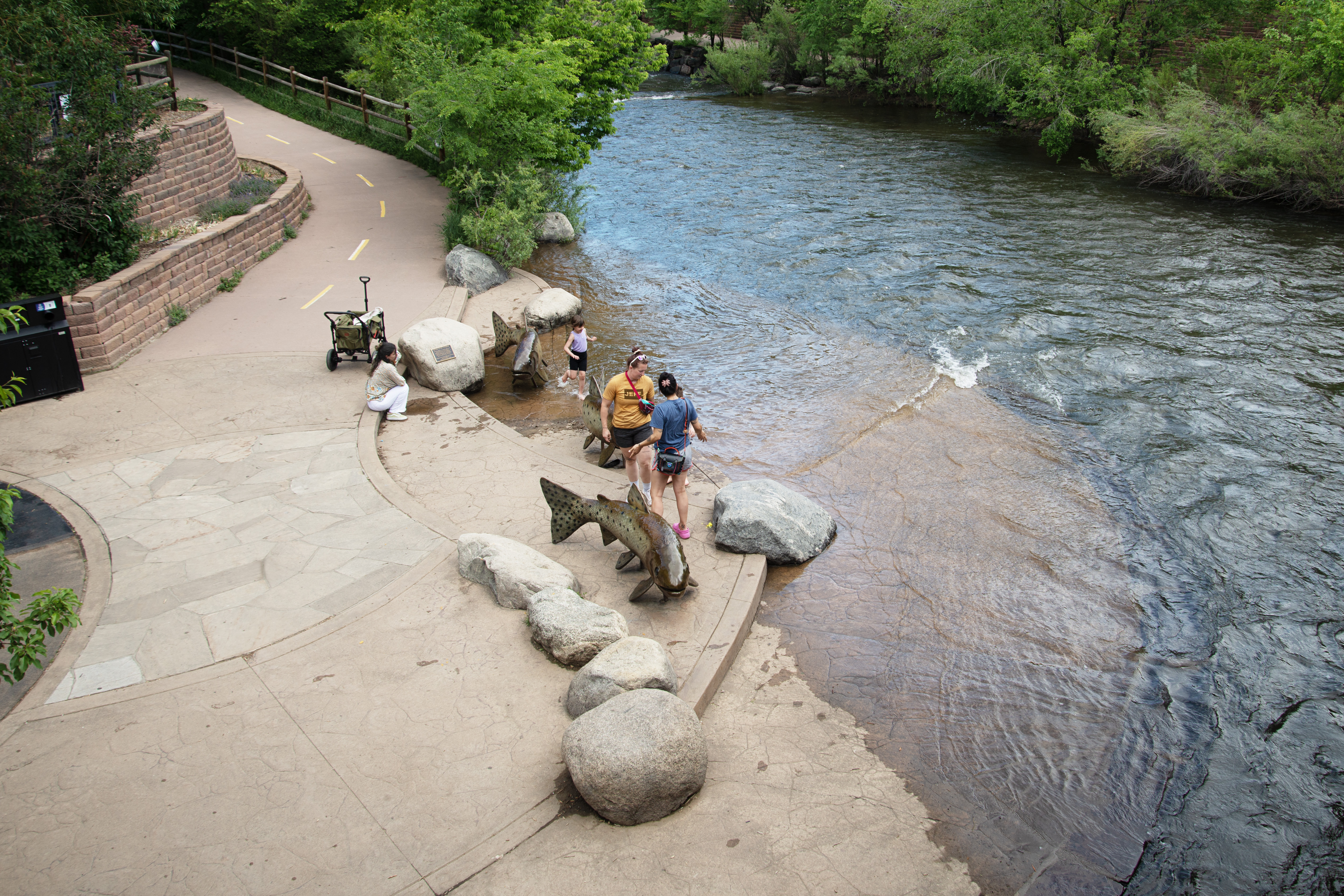 Families gather along the water's edge on Clear Creek in Golden, Colo. on Tuesday, May 28, 2024. Each summer, hundreds can float the river each day. (TomHellauerMultimedia Producertom.hellauer@denvergazette.comhttps://denvergazette.com/content/tncms/avatars/f/9e/622/f9e6228a-3b6b-11ed-bf10-fbb71fa8e421.f54b911252c540f1d61709edc4727a39.png)