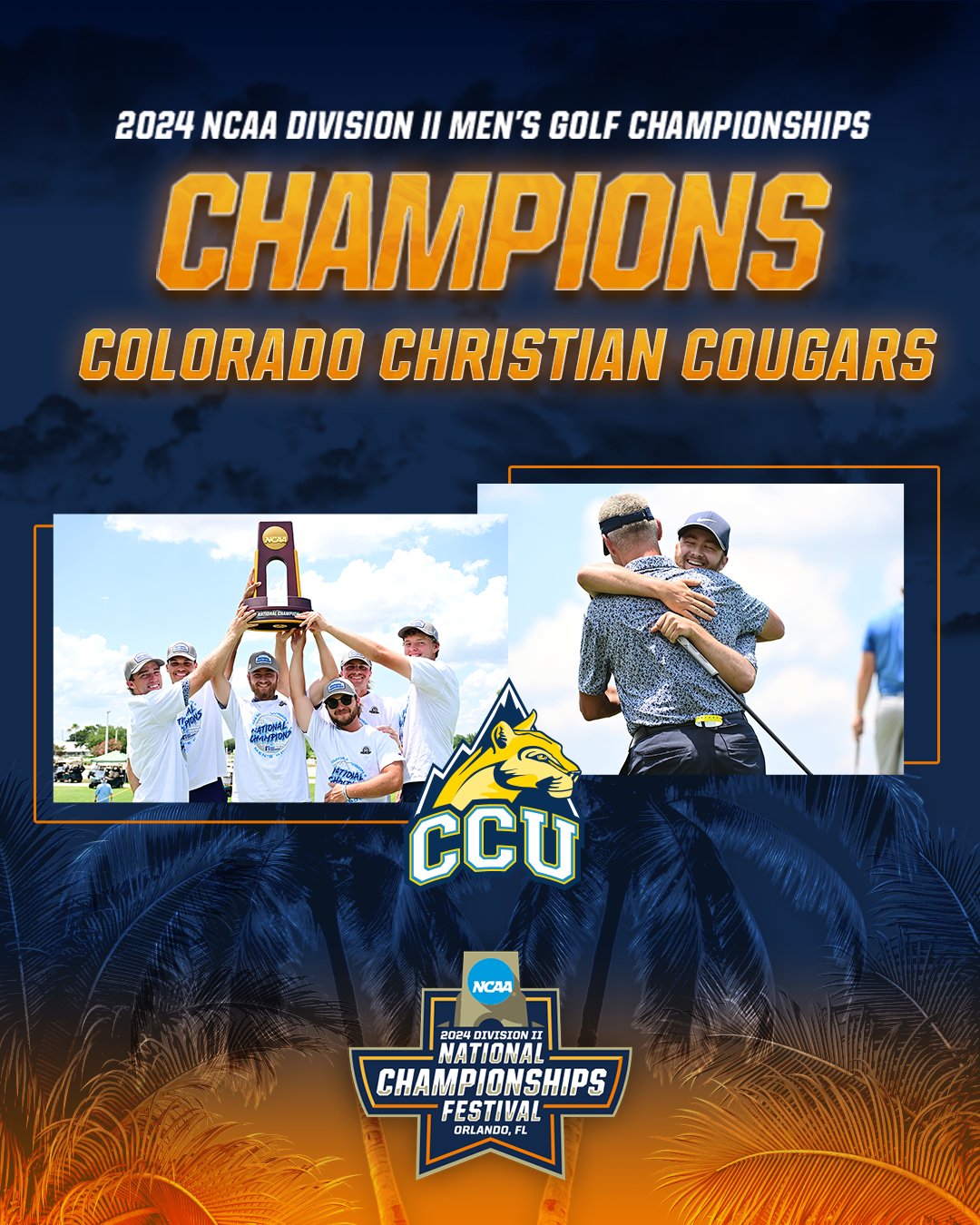 Colorado Christian men’s golf ranked No. 1 in Division II coaches poll | Colorado Sunshine