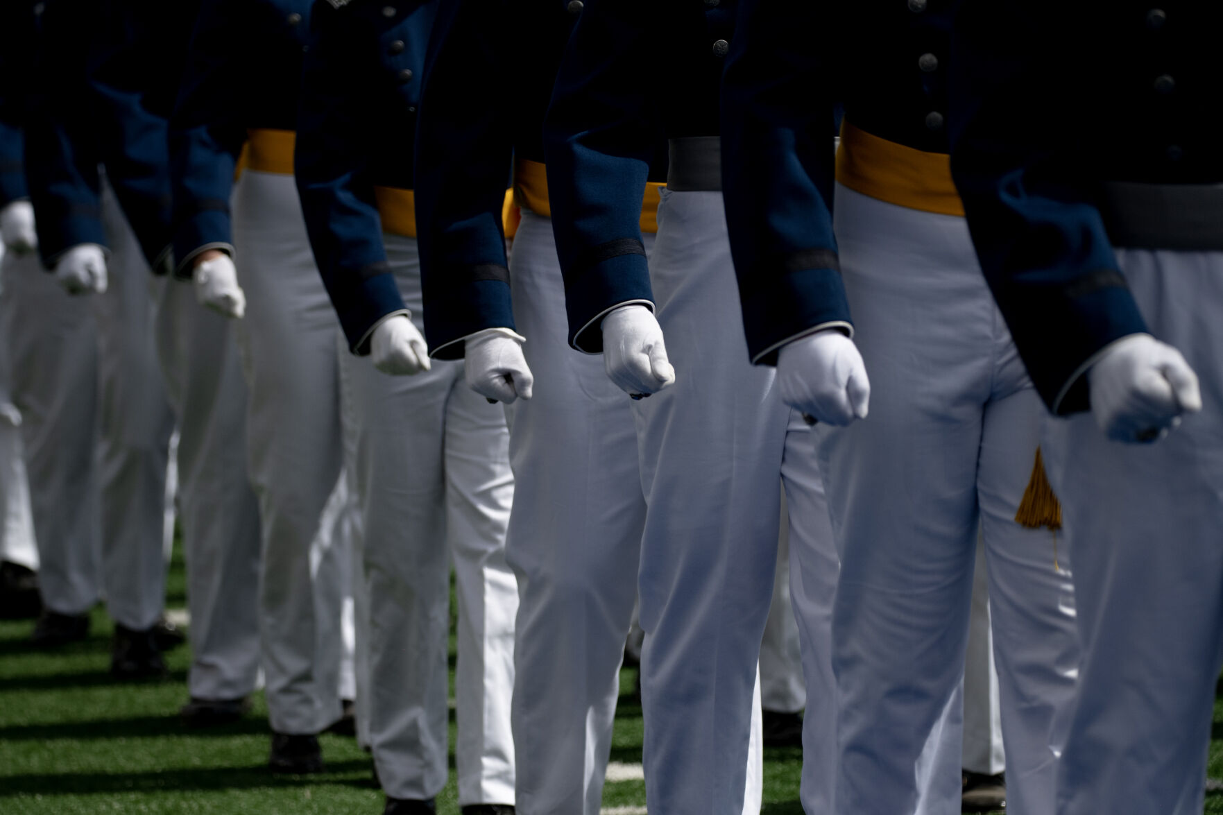 Moments from the 2023 Air Force Academy graduation ceremony at Falcon Stadium where more than 900 cadets became officers on Thursday, June 1. (Parker Seibold, The Gazette) (Parker Seibold)