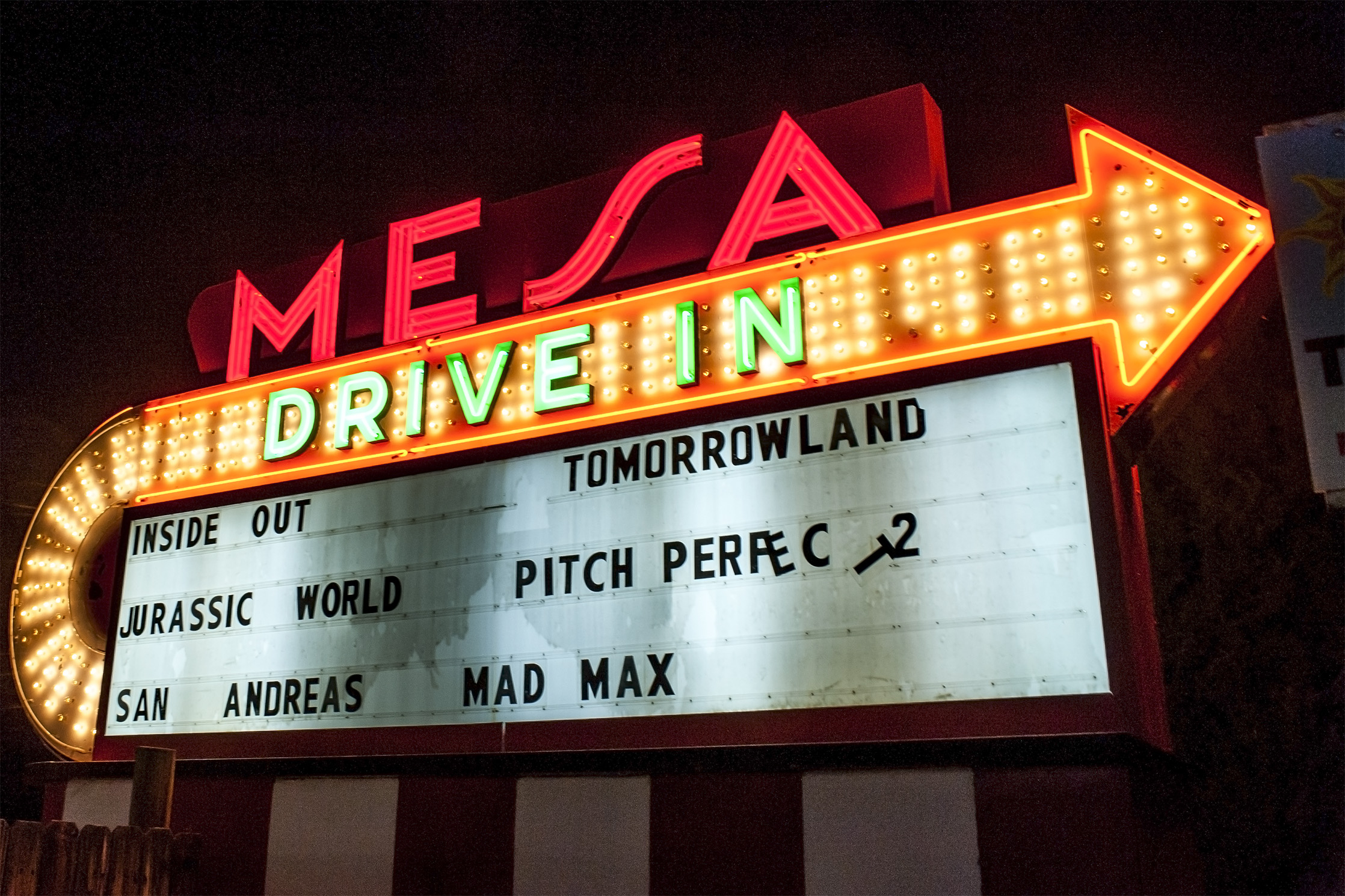 The Mesa Drive-In in Pueblo is family owned and operated. The theater first opened in 1951 and is complete with concessions and two movie screens with showings on Friday and Saturday. (file photos by the gazette)