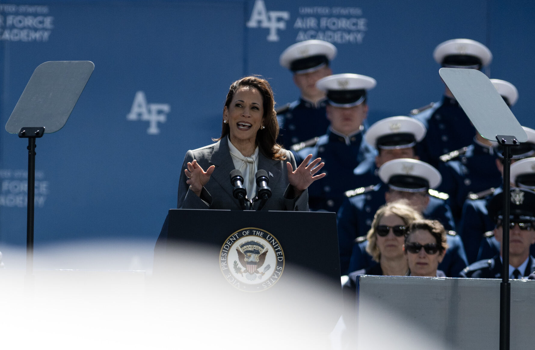 Moments from the United States Air Force Academy graduation at Falcon Stadium where 974 cadets became officers on Thursday, May 30, 2024, in Colorado Springs, Colo. (Parker Seibold, The Gazette) (Parker Seibold)