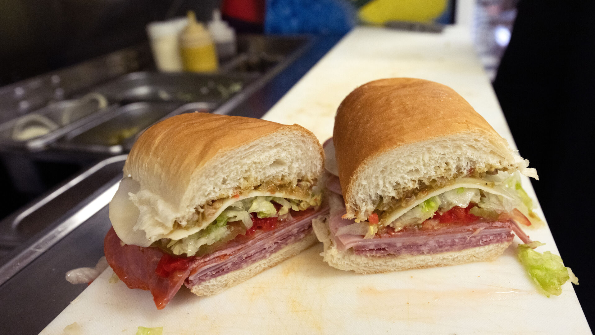 The Muffaletta sandwich at Gagliano’s Italian Market & Deli in Pueblo. (Christian Murdock, The Gazette)