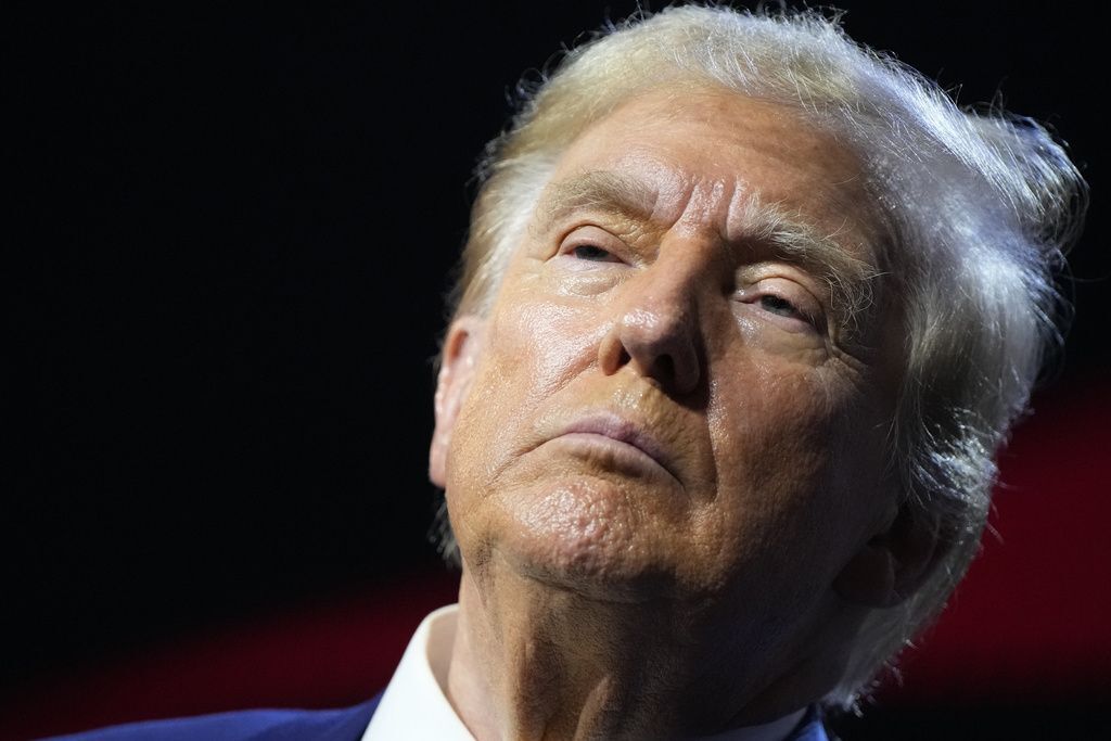 Trump hints at Dobbs victory in speech to anti-abortion group