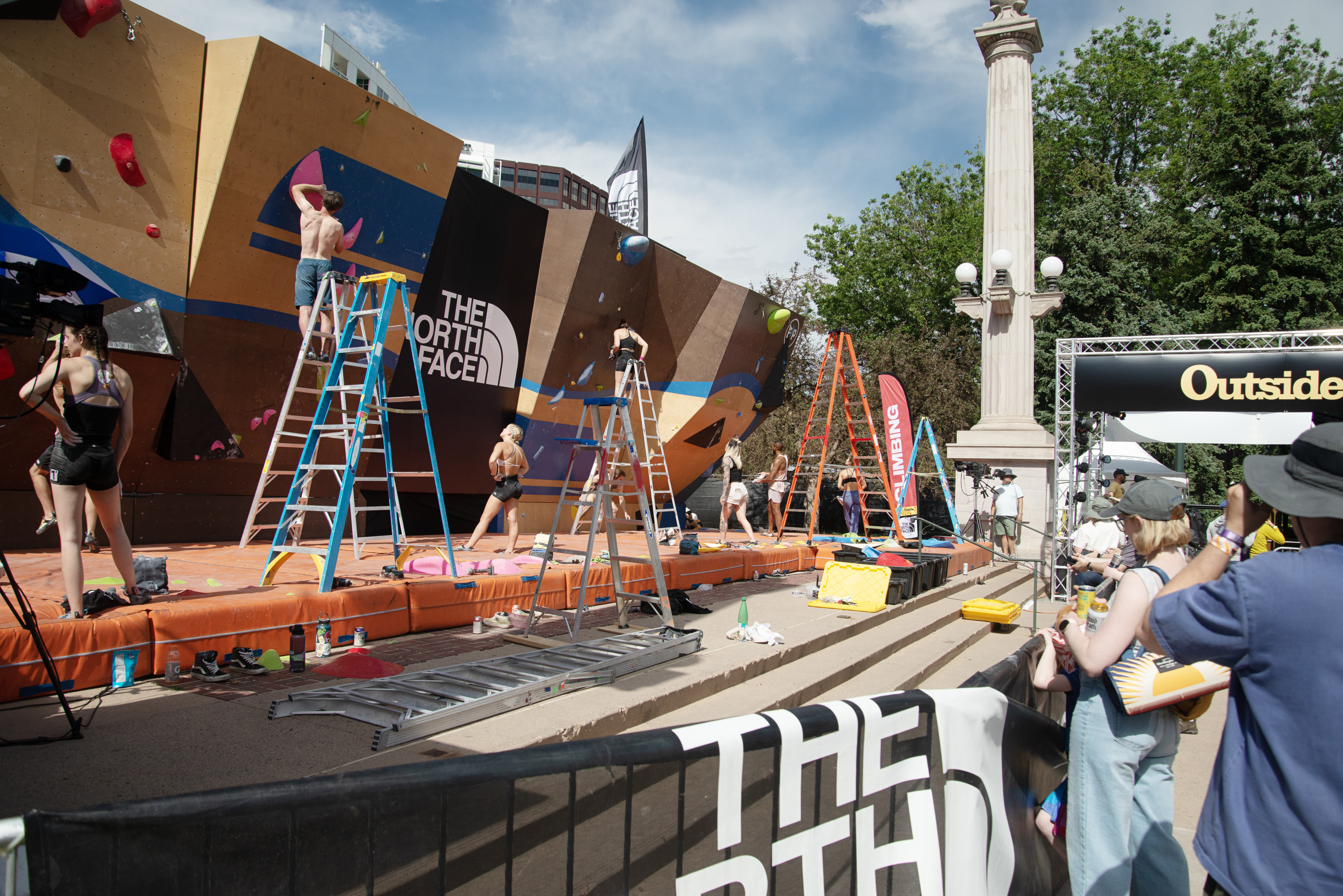 Some of the country's top bouldering athletes came to compete on the North Face's climbing wall at the inaugural Outside Festival in Civic Center Park on Saturday, June 1, 2024. (TomHellauerMultimedia Producertom.hellauer@denvergazette.comhttps://denvergazette.com/content/tncms/avatars/f/9e/622/f9e6228a-3b6b-11ed-bf10-fbb71fa8e421.f54b911252c540f1d61709edc4727a39.png)