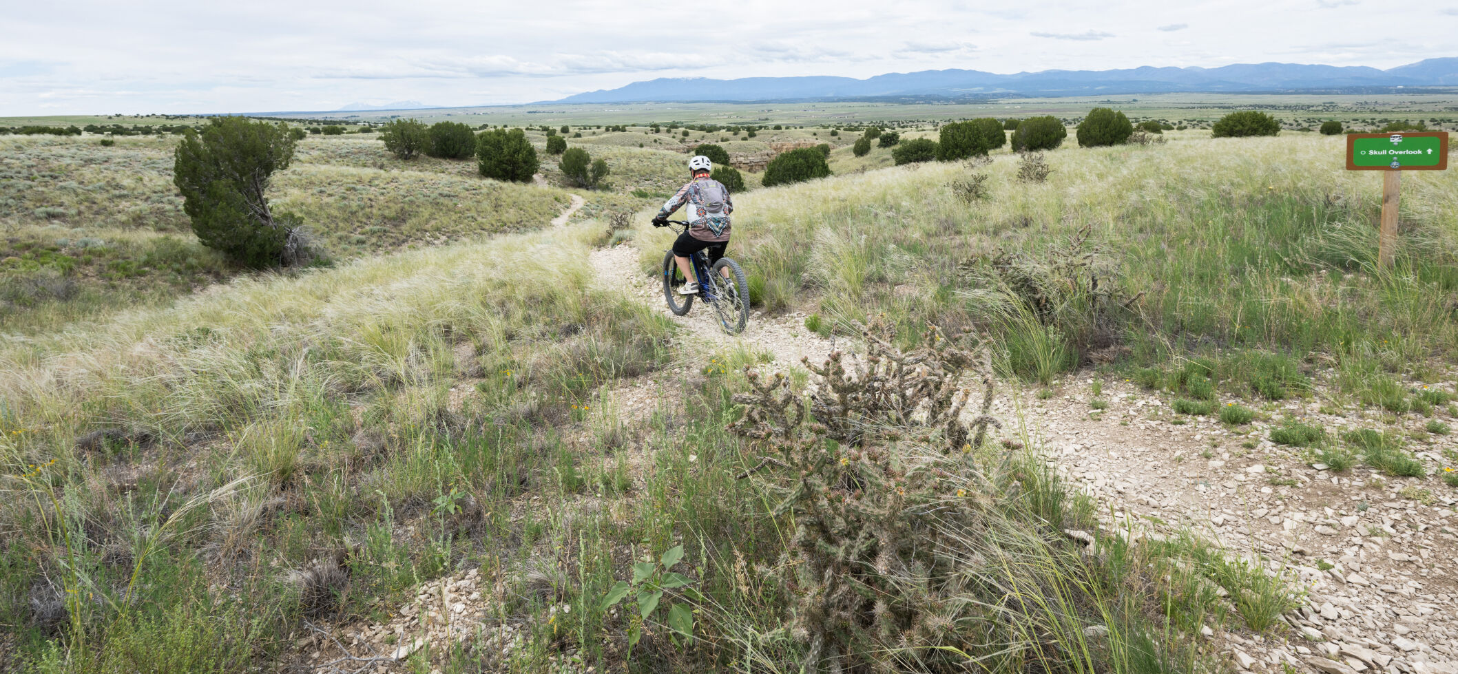 A mountain biker rides the Rollercoaster Trail in Lake Pueblo State Park Tuesday, June 4, 2024. (The Gazette, Christian Murdock) (Christian Murdock, The Gazette)