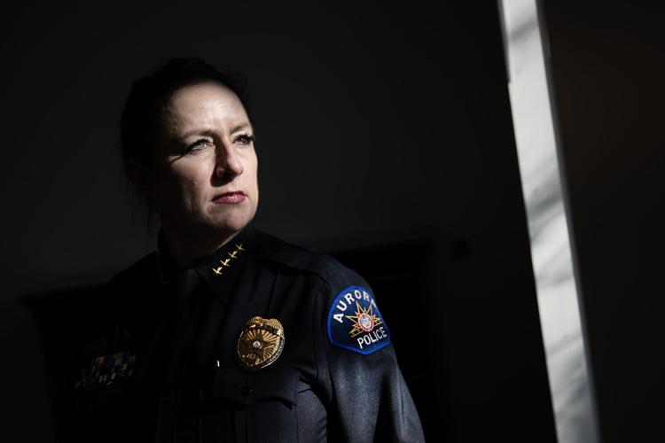 Aurora interim police chief Heather Morris
