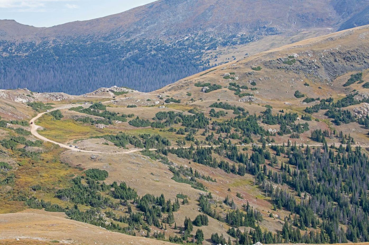 Old Fall River Road in Rocky Mountain National Park