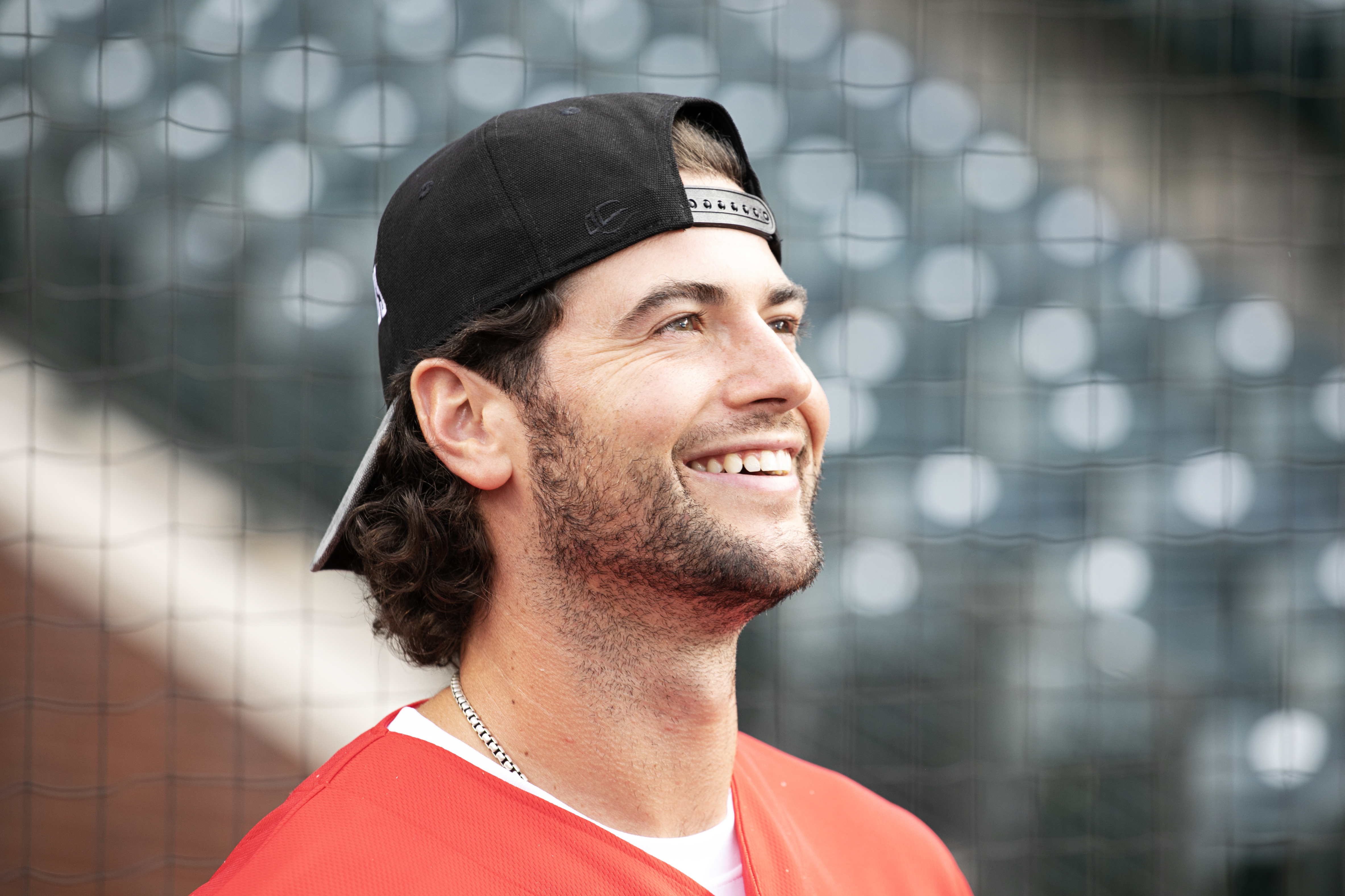 Denver Broncos quarterback Jarrett Stidham watches teammates and other competitors participate in the UCHealth 'Healthy Swings' home run derby for charity at Coors Field on Wednesday, June 12, 2024. (TomHellauerMultimedia Producertom.hellauer@denvergazette.comhttps://denvergazette.com/content/tncms/avatars/f/9e/622/f9e6228a-3b6b-11ed-bf10-fbb71fa8e421.f54b911252c540f1d61709edc4727a39.png)
