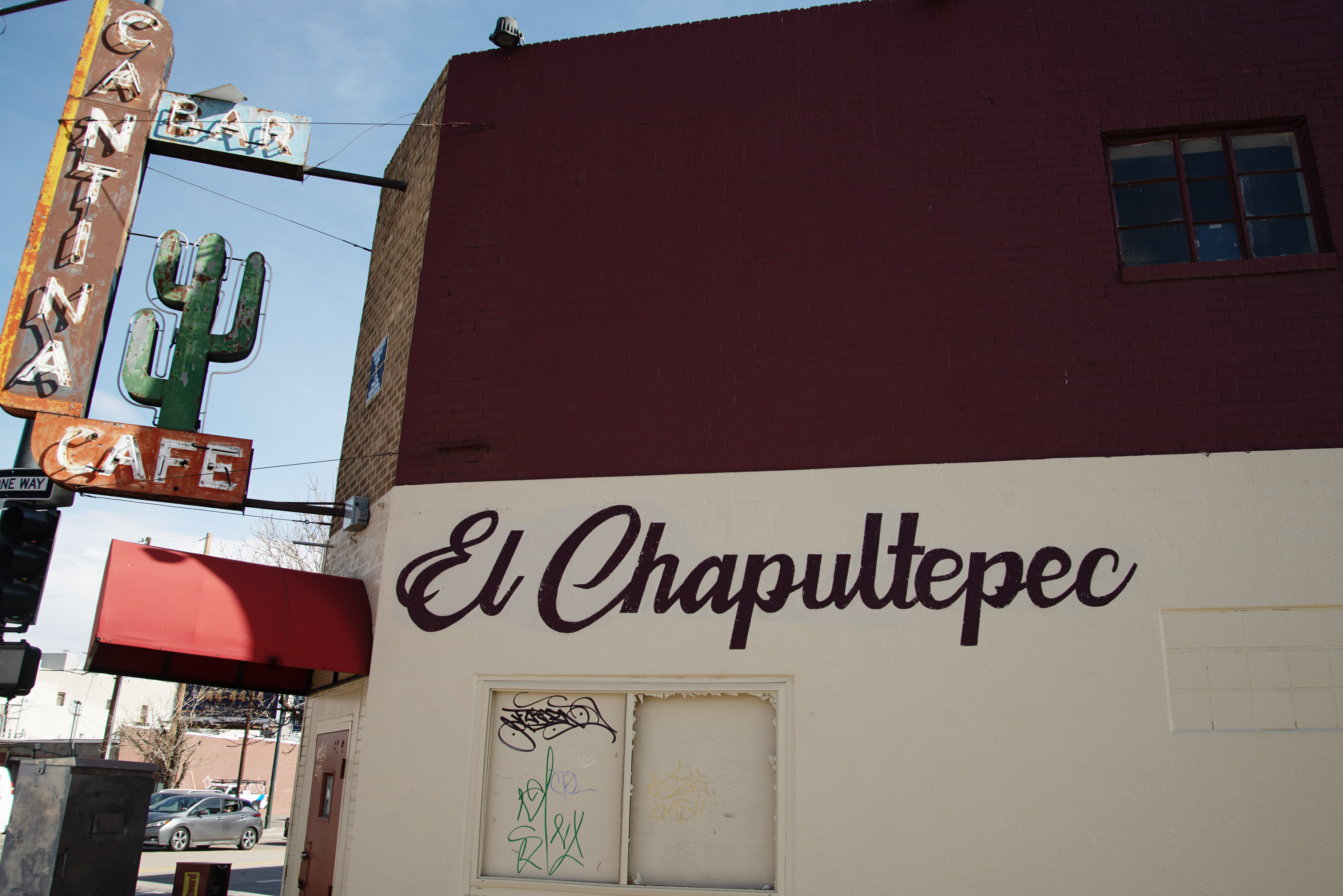 FILE PHOTO: The closed jazz club, El Chapultepec, sits on the corner of Market and 20th in Denver on Tuesday, March 12, 2024. Historic Denver and Monfort Companies, who purchased the property in 2022, reached an agreement over a redesign that will preserve elements of the historic building. (TomHellauerMultimedia Producertom.hellauer@denvergazette.comhttps://denvergazette.com/content/tncms/avatars/f/9e/622/f9e6228a-3b6b-11ed-bf10-fbb71fa8e421.f54b911252c540f1d61709edc4727a39.png)