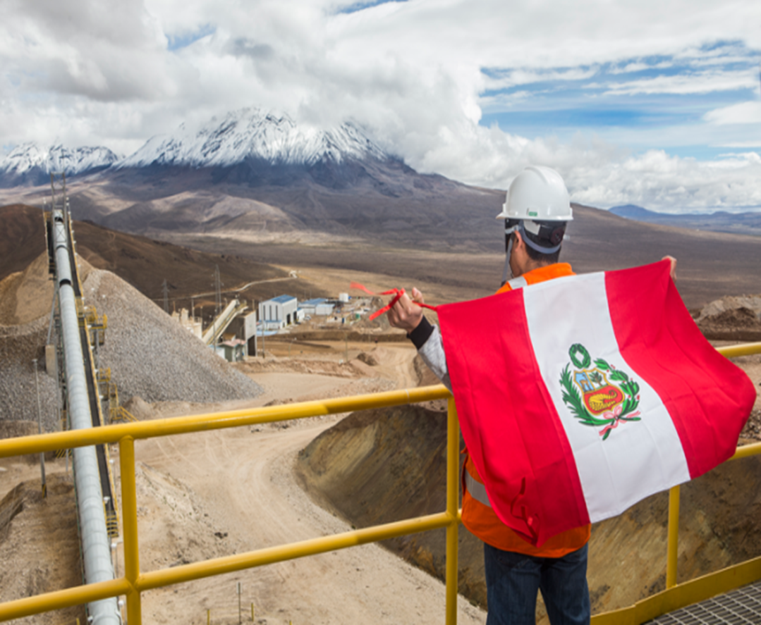 Peru’s Pucamarca gold mine, the site of a Russ Schnell Little Free Library. (Courtesy photo, Russ Schnell)