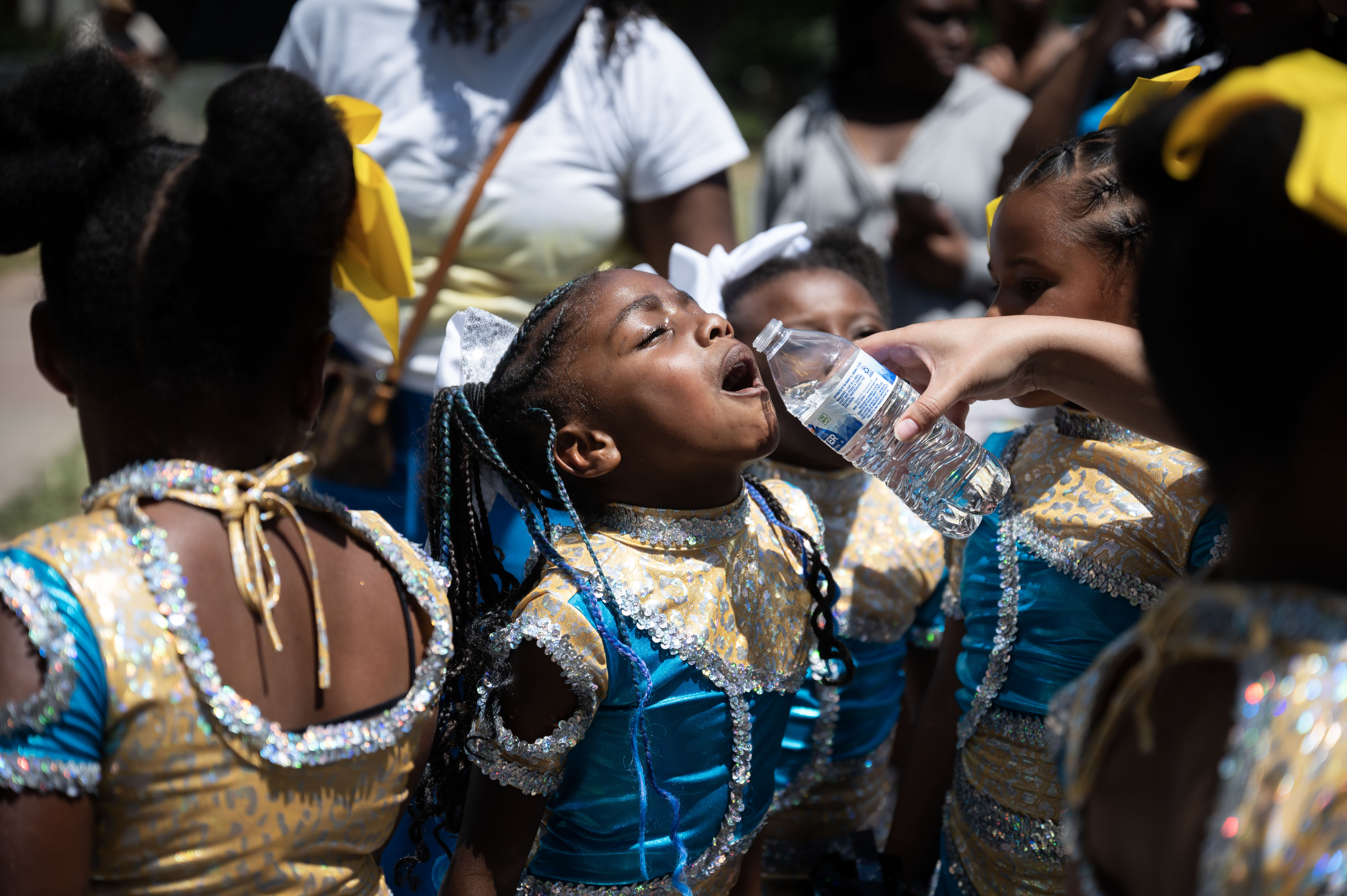 Scenes from the Juneteenth parade along 26th street in the five points neighborhood in Denver on Saturday, June 15, 2024. (Stephen Swofford, Denver Gazette) (Stephen Swofford The Gazette)