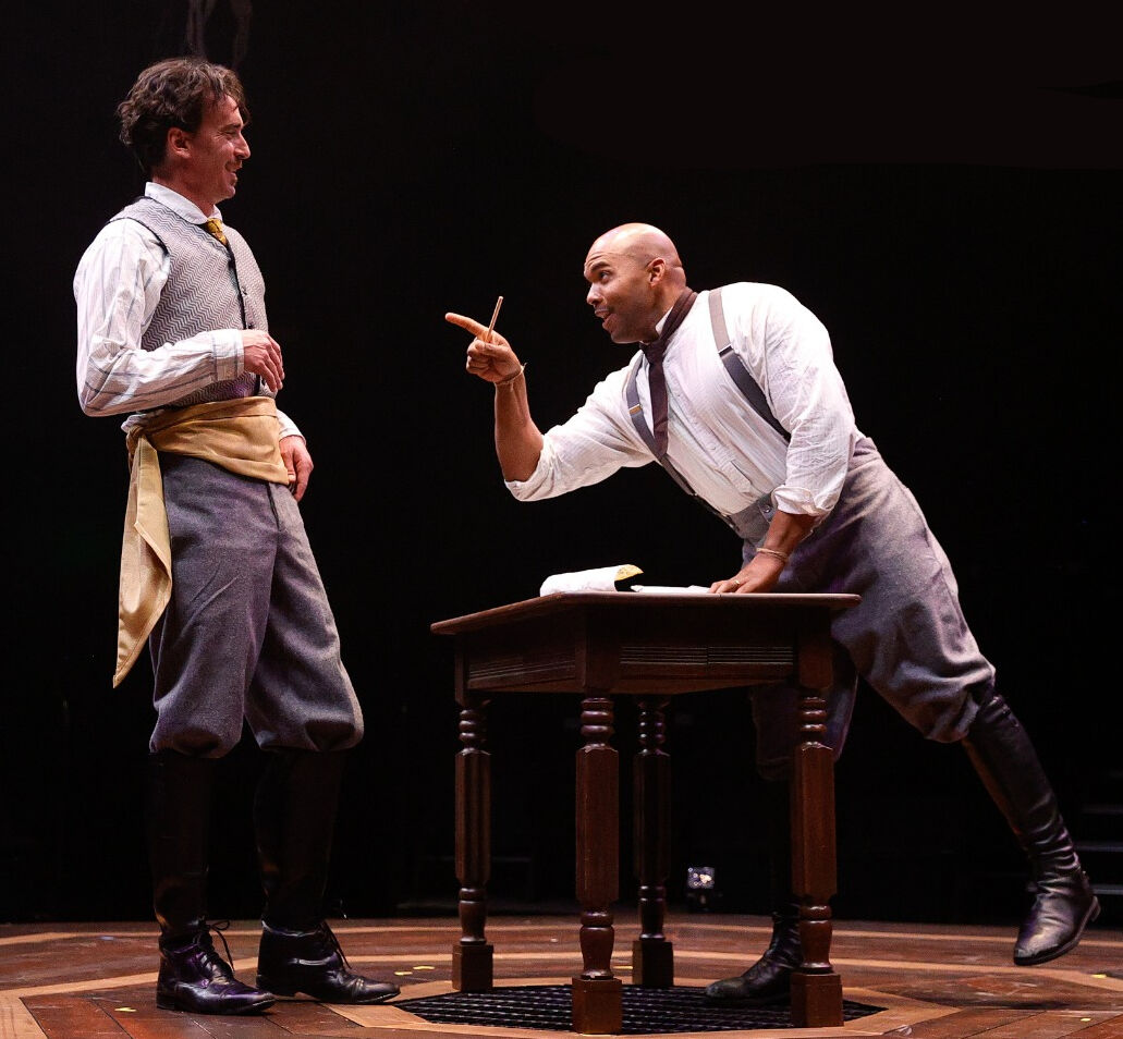 Lavour Addison, right, finished a highly acclaimed production of