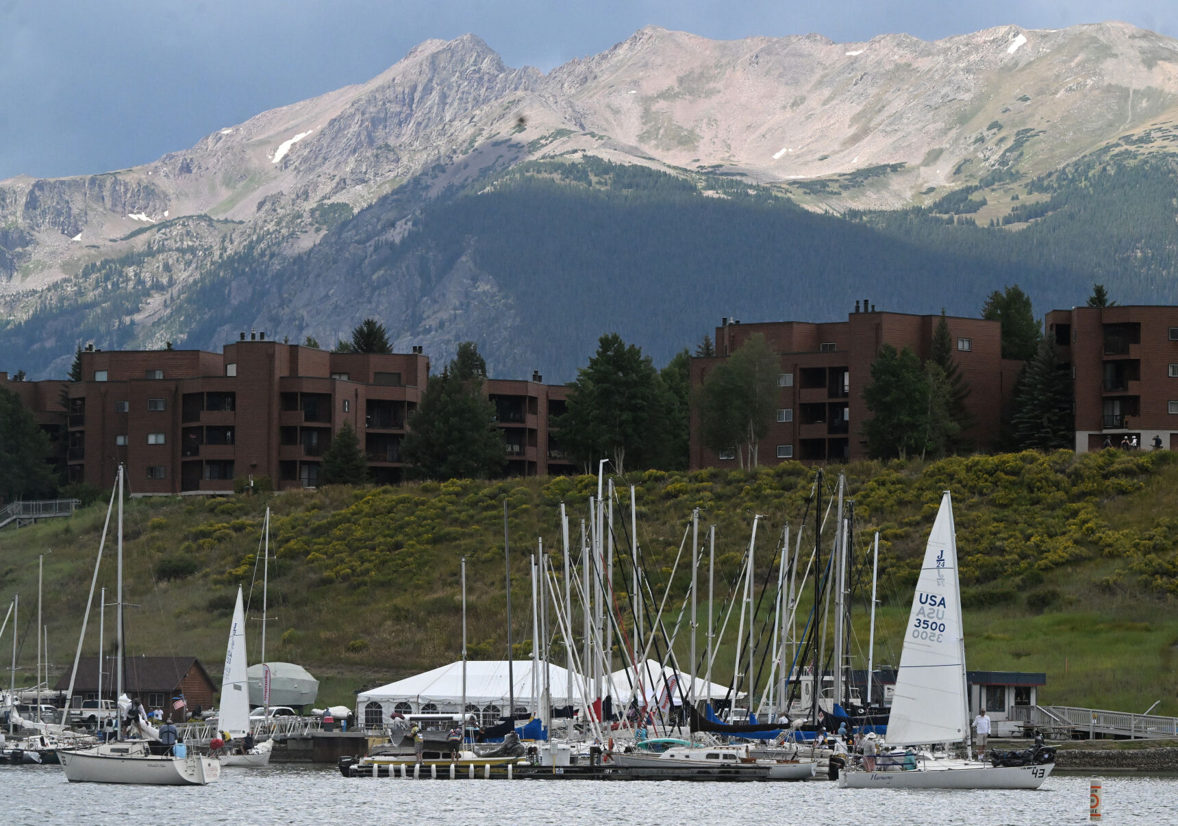 The 52nd annual Dillon Regatta was held Aug. 25-27 at Lake Dillon with about 100 sailboats. (Photo by Jerilee Bennett, The Gazette)
