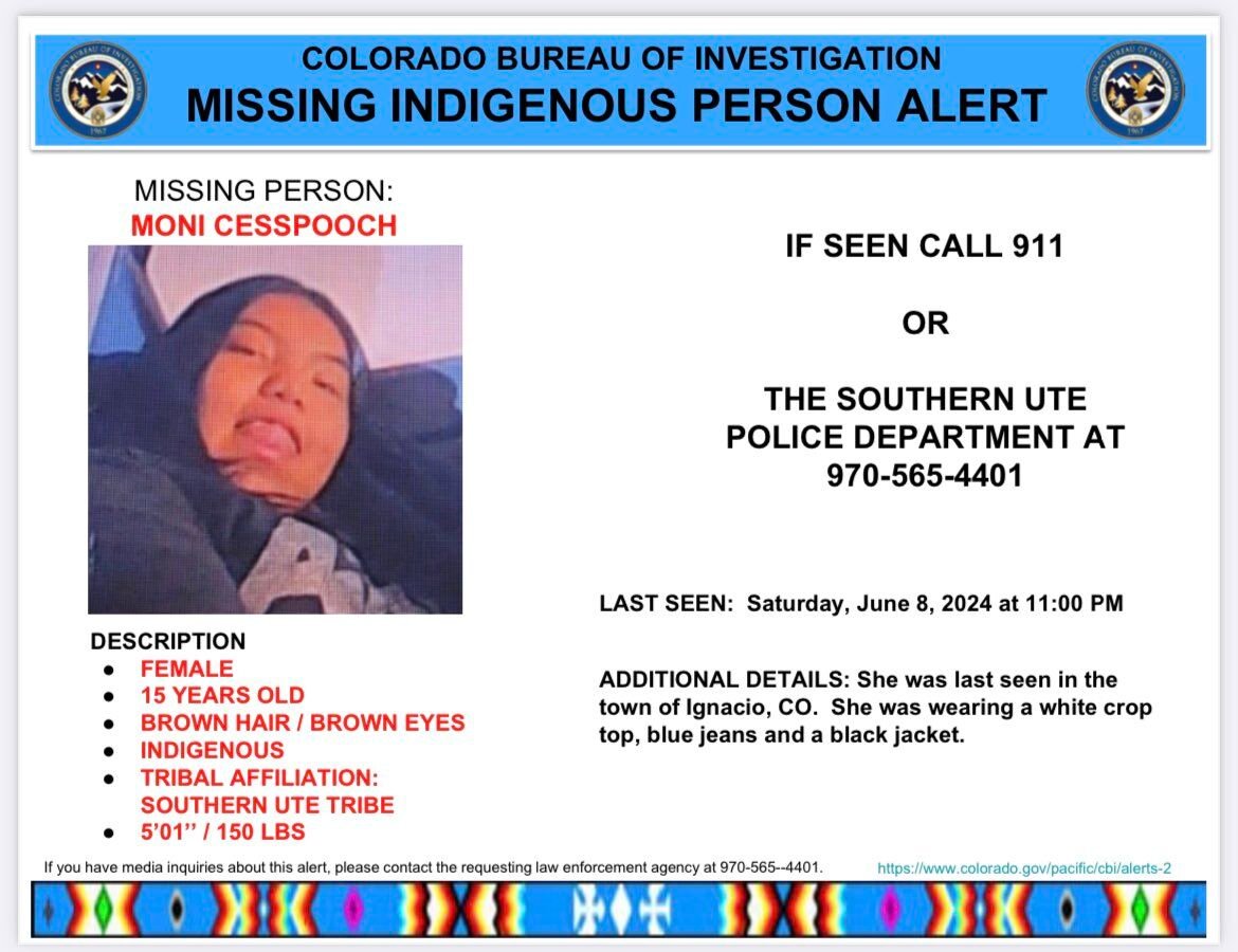 UPDATE: Missing Indigenous Person Alert deactivated after teen safely located