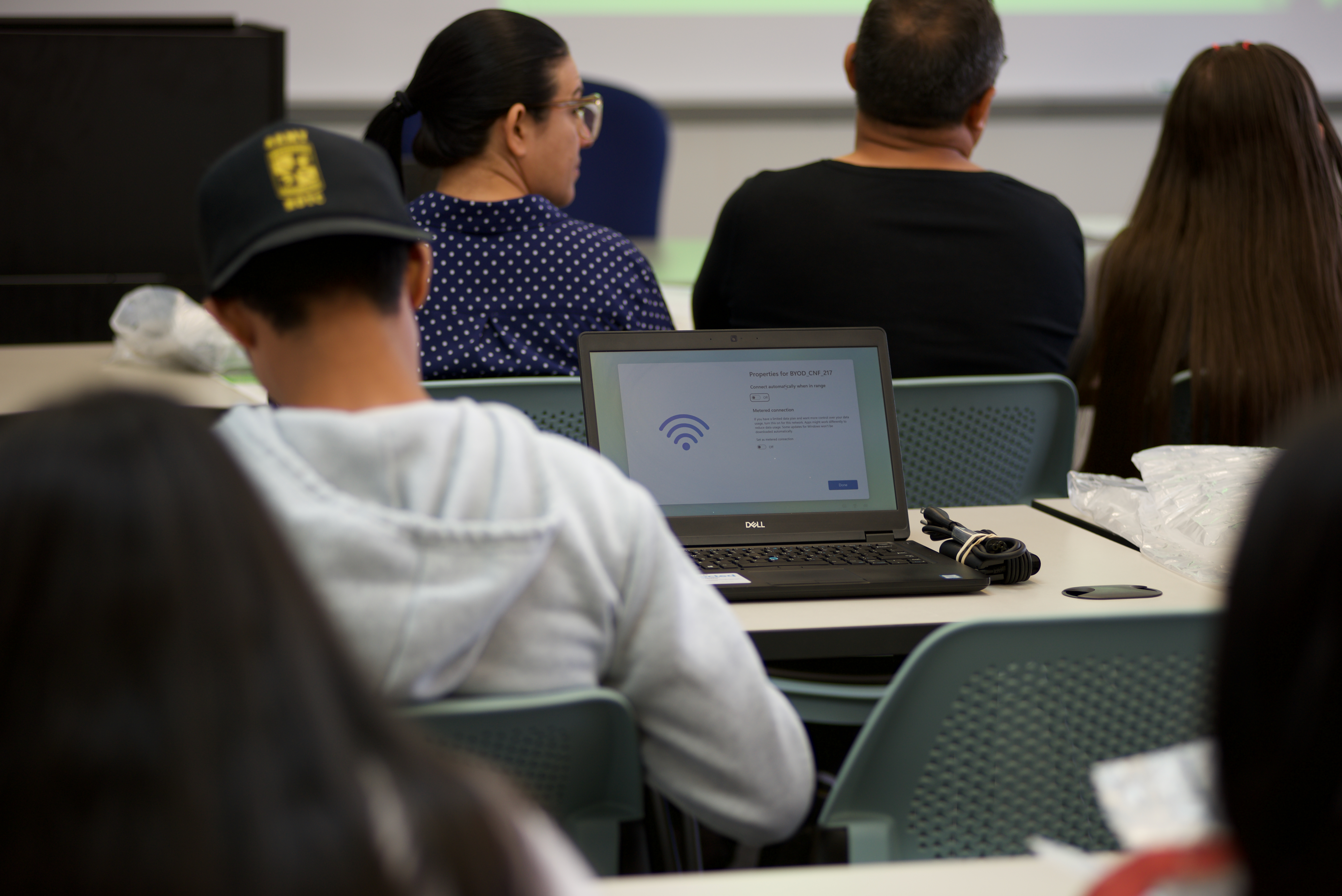 One of 700 laptops donated by the AT&T Foundation for immigrants who have arrived in Denver and are seeking asylum and workforce training in the Mile High City. (Alex Edwards/The Denver Gazette) (AlexanderEdwardsBusiness Reporteralex.edwards@gazette.comhttps://secure.gravatar.com/avatar/dbaa50cc8a9183e280c297e3afa72ace?d=mm&r=g)