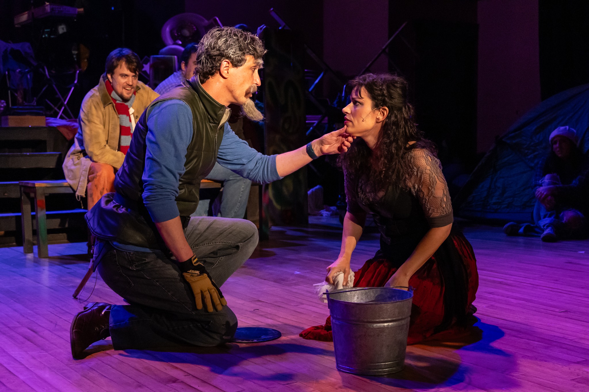 Jeffrey Parker (as Quixote) and Lindsey Falduto (as Aldonza) are both nominated for Henry Awards for their performances in the Platte Valley Players'