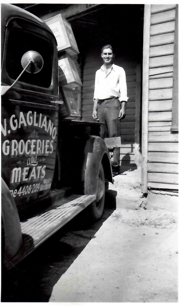 Joe Cortese, son-in-law of Giuseppe and Carmella Gagliano, was next in line to run the family business in Pueblo. (Courtesy of Gagliano’s)