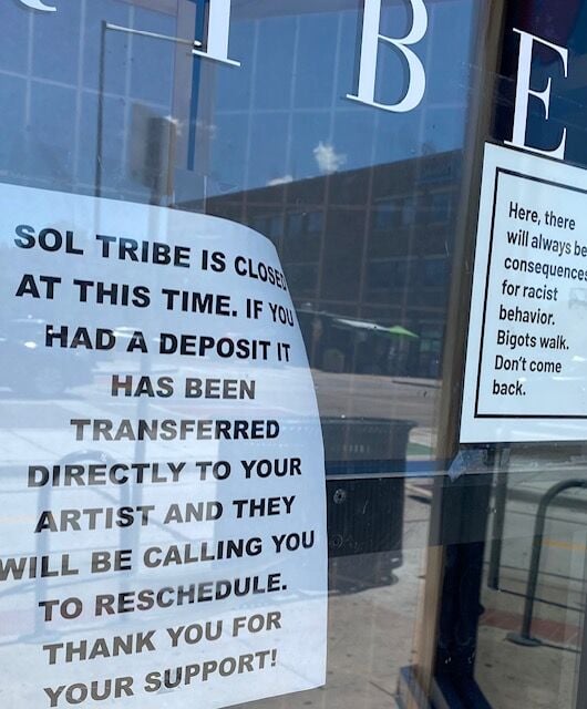 Sol Tribe Tattoo closed