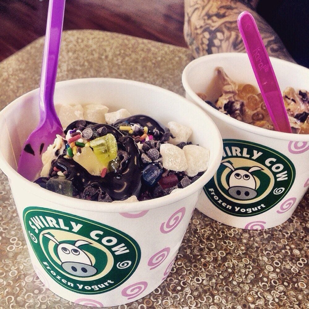 #4: Swirly Cow Frozen Yogurt