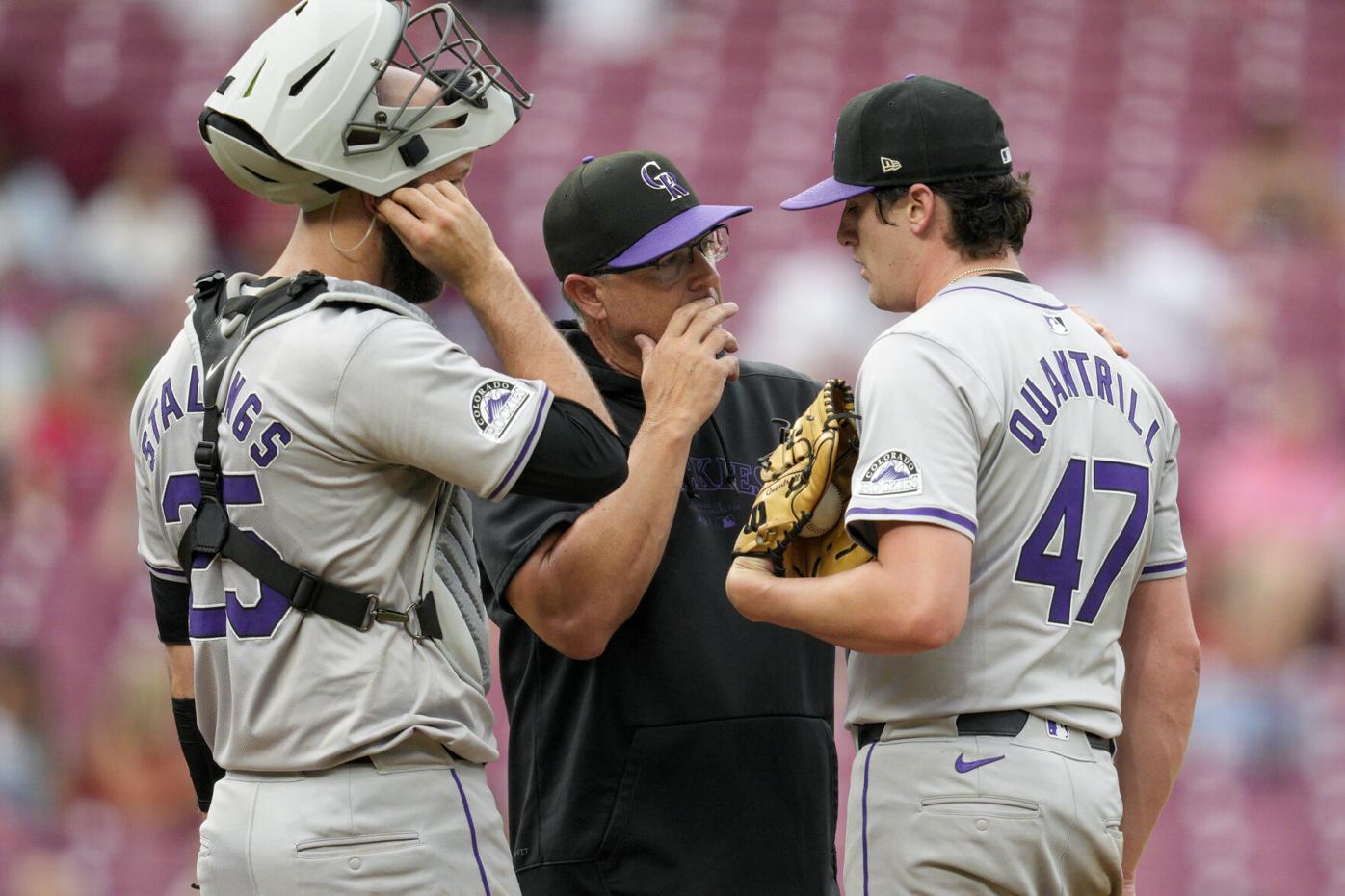 Rockies waste Brenton Doyle’s third-career multi-homer game in pitching staff’s latest implosion
