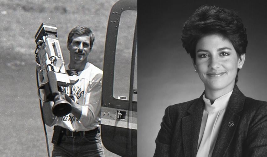 Young Mike Kalush and Anne Trujillo