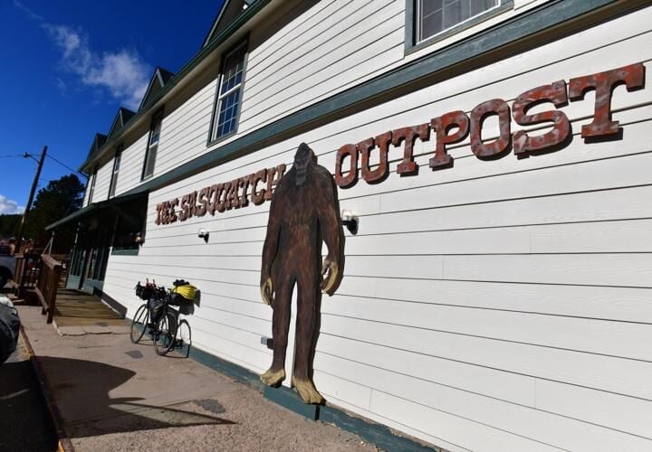 The Sasquatch Outpost. Photo by Jerilee Bennett, The Gazette.