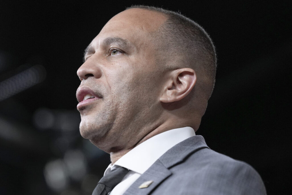 Jeffries stands by Biden as House Democrats jump ship