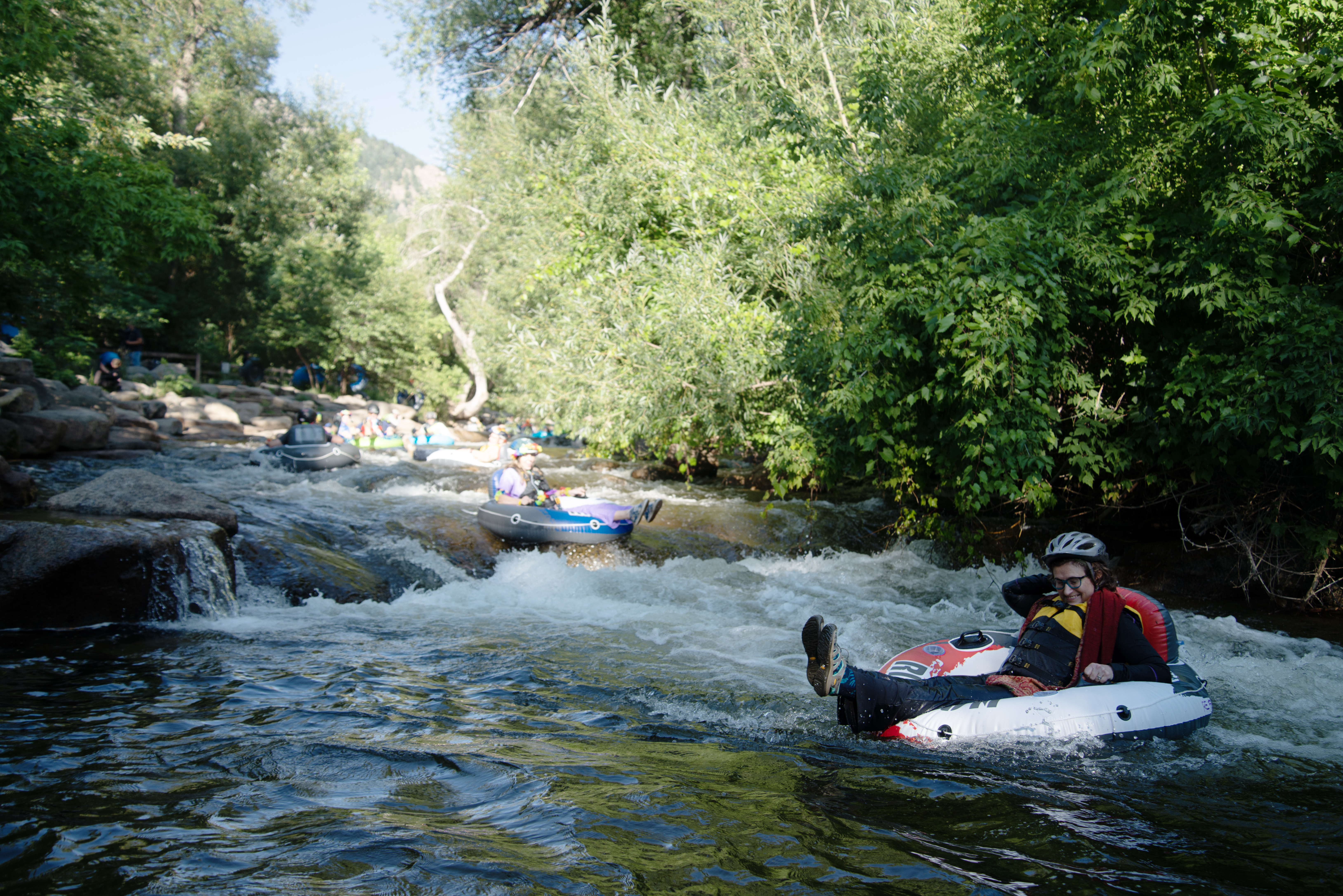 Organizers said 400 tubers took to Boulder Creek for the annual Tube to Work Day starting in Eben G. Fine Park on Friday, July 12, 2024. (TomHellauerMultimedia Producertom.hellauer@denvergazette.comhttps://denvergazette.com/content/tncms/avatars/f/9e/622/f9e6228a-3b6b-11ed-bf10-fbb71fa8e421.f54b911252c540f1d61709edc4727a39.png)