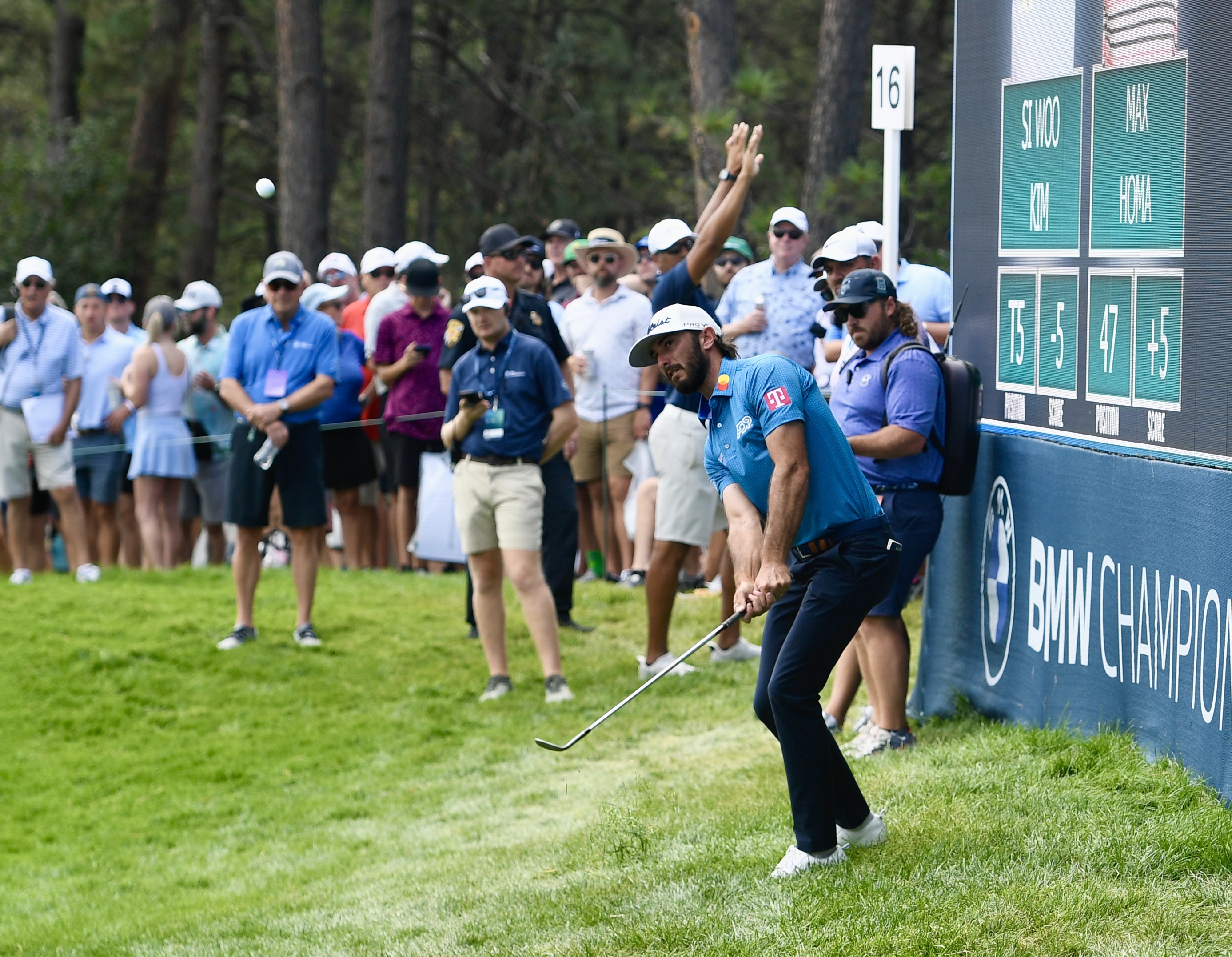 Castle Pines’ No. 16 sees good, bad, ugly shots on Friday | BMW Championship notebook
