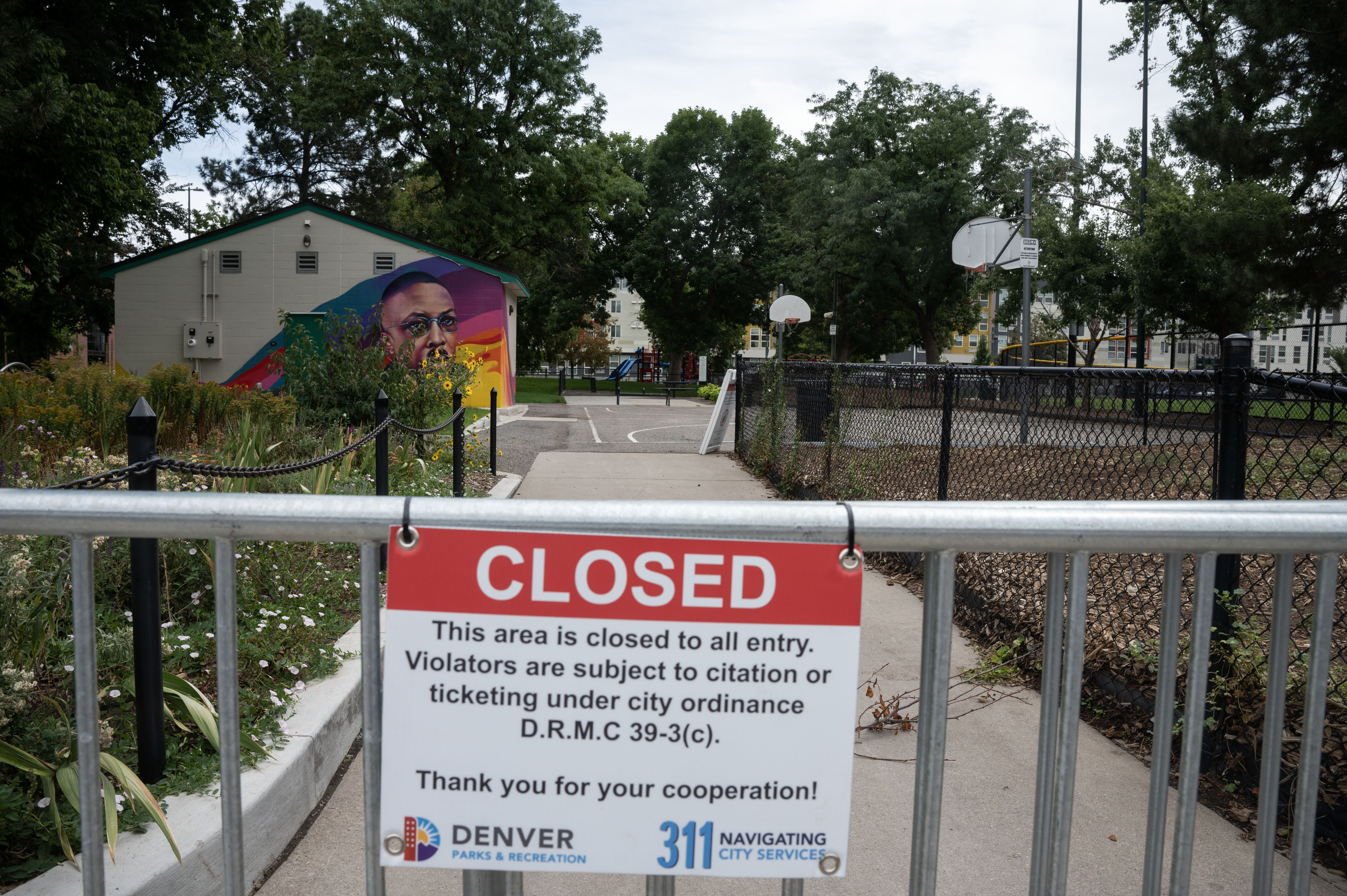 Denver closes two parks to deter drug dealing, crime