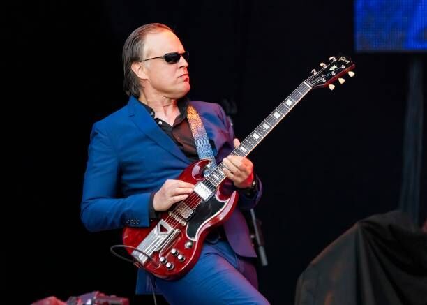 Joe Bonamassa plays tonight at Red Rocks Amphitheatre, Morrison (Getty Images)