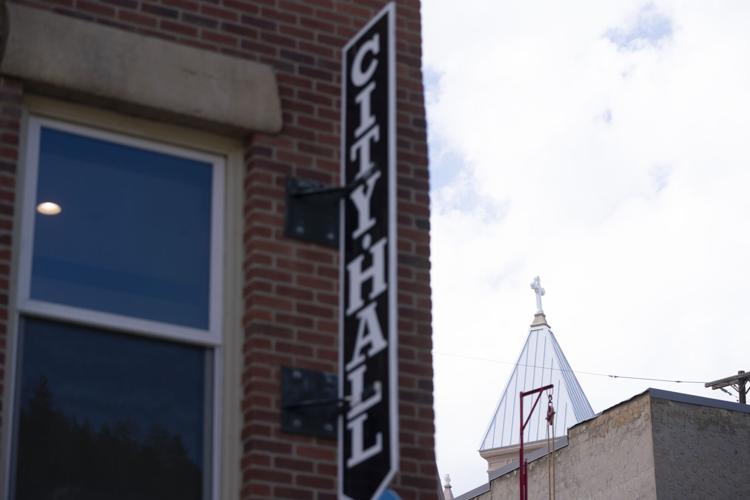 St. Mary's Catholic Church steeple (copy)
