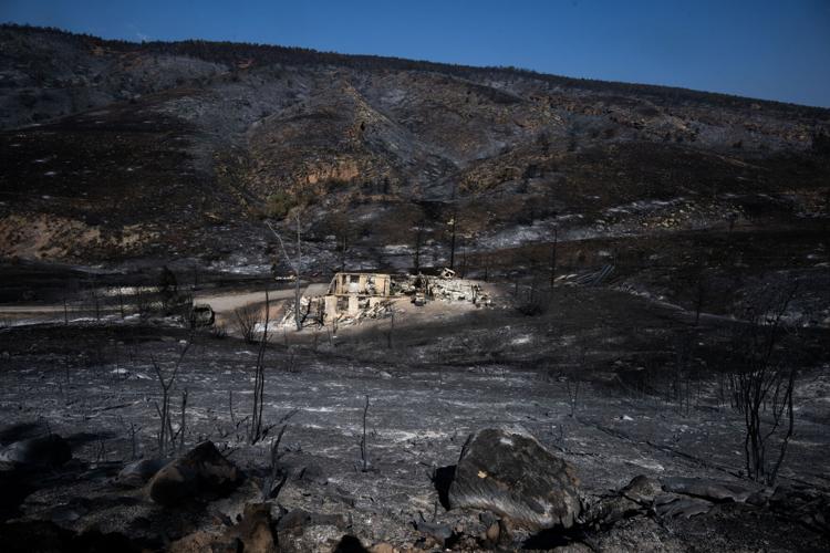 Stone Canyon fire 1