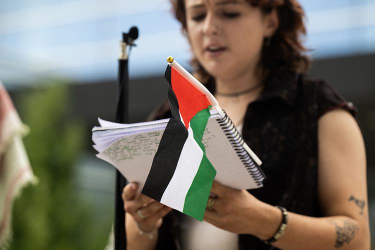 University encampment charges presser