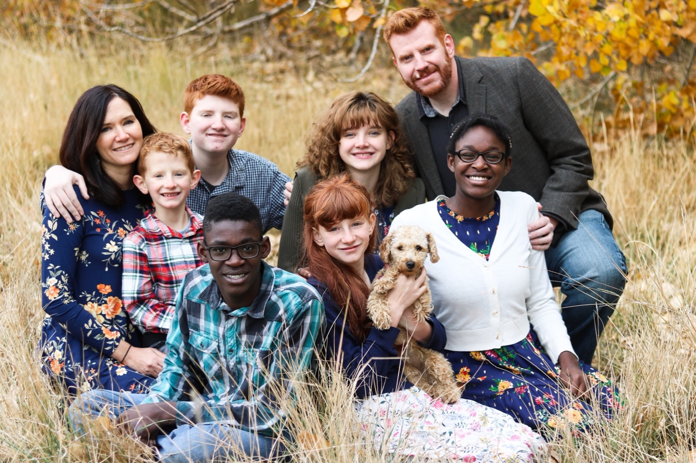 Kirk and Audrey Smith, along with their six children