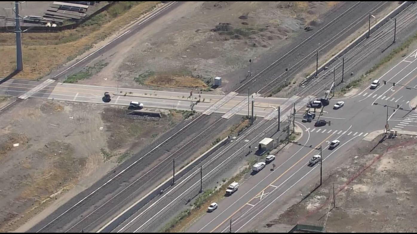 Cyclist injured after crash with RTD train