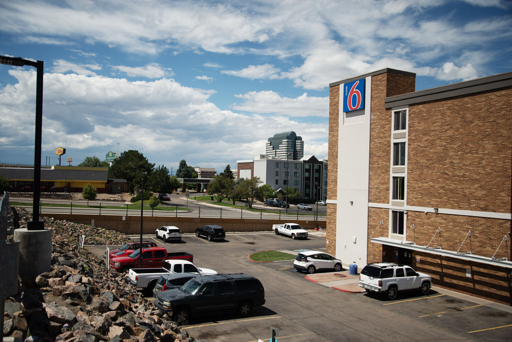 Affluent Denver suburb accused of bullying disabled homeless guests at Motel 6