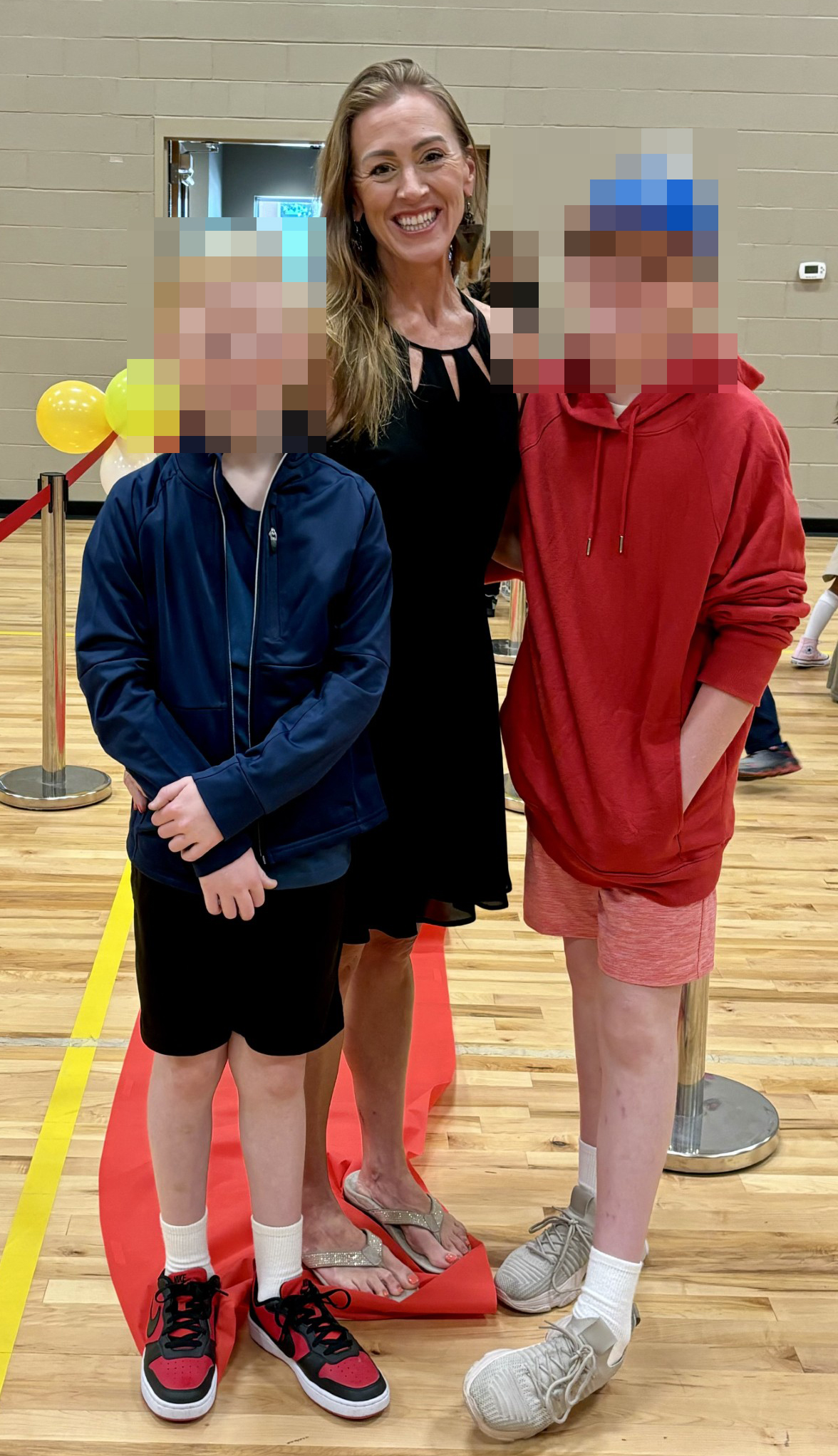 Rachel Pickrel-Hawkins, shown with her sons, will report to the Larimer County Jail on Saturday for weekend incarceration for objecting to sending her sons to reunification therapy with their father, an ex Aurora police sergeant facing criminal charges for alleged child sexual assault. (courtesy photo provided The Denver Gazette)