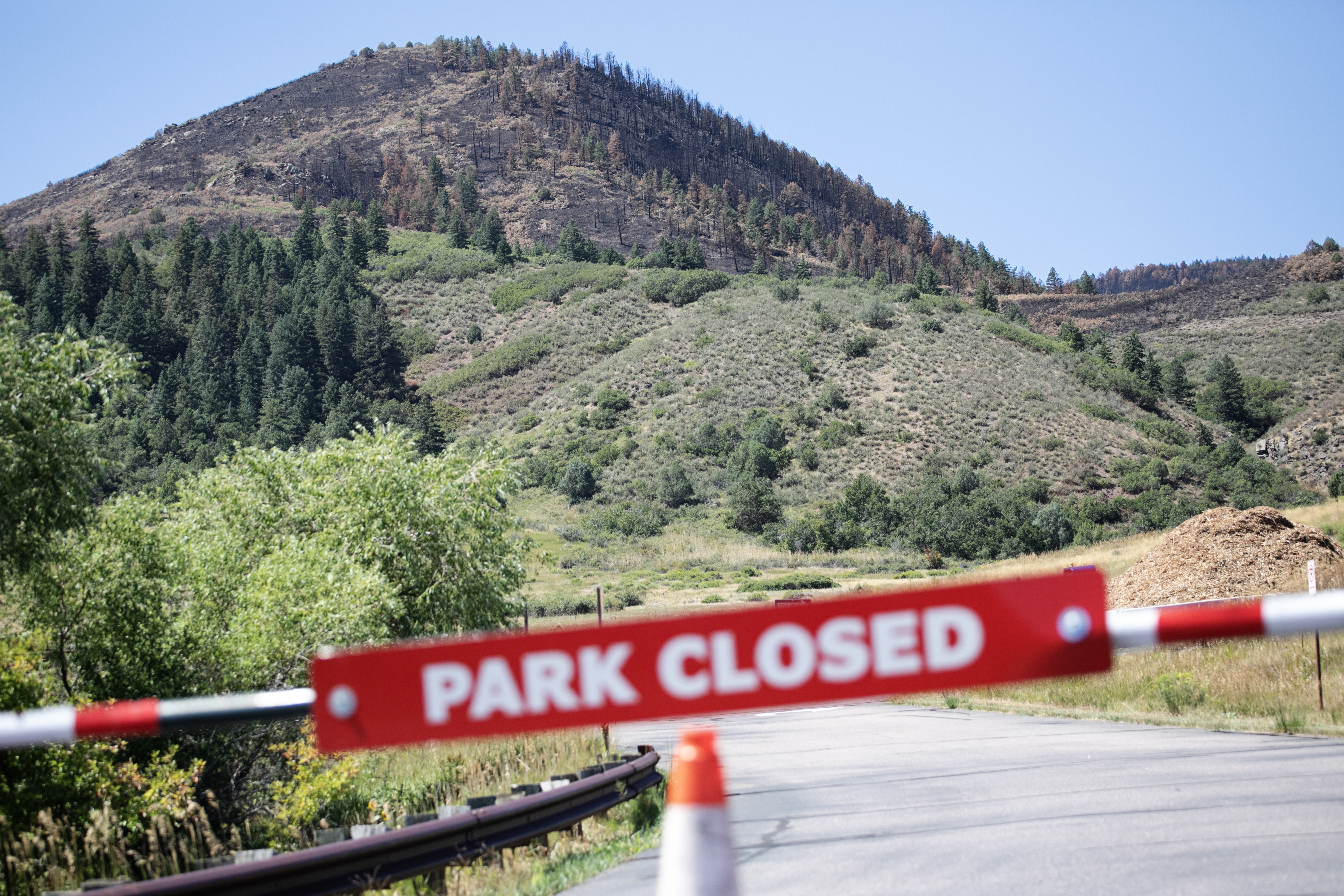 Deer Creek Canyon Park is closed indefinitely and left burnt in several large areas following the Quarry Fire's path through the park in Littleton, Colo. on Friday, Aug. 16, 2024. (TomHellauerMultimedia Producertom.hellauer@denvergazette.comhttps://denvergazette.com/content/tncms/avatars/f/9e/622/f9e6228a-3b6b-11ed-bf10-fbb71fa8e421.f54b911252c540f1d61709edc4727a39.png)