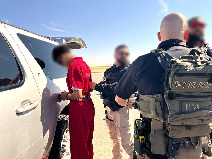 Las Cruces New Mexico Homeland Security Investigation agents arrest a Venezuelan Tren de Aragua gang member, Jean Torres-Roman, 21, who is a suspect in a brutal June 24 robbery at Denver's Joyeria el Ruby jewelry store. (Courtesy photo, Homeland Security Investigators El Paso)