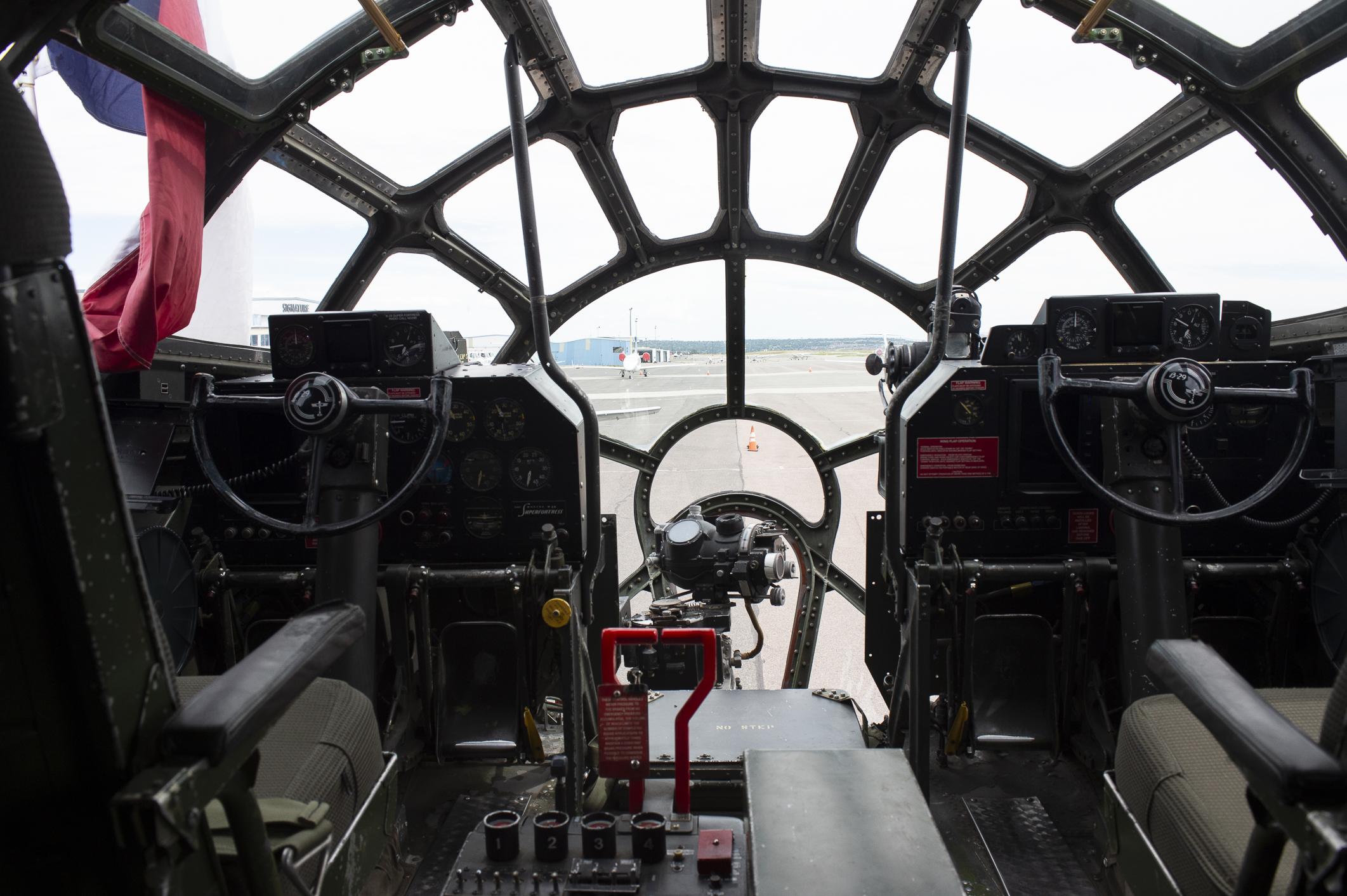 Spirits, memories soar as storied B-29 touches down in Denver