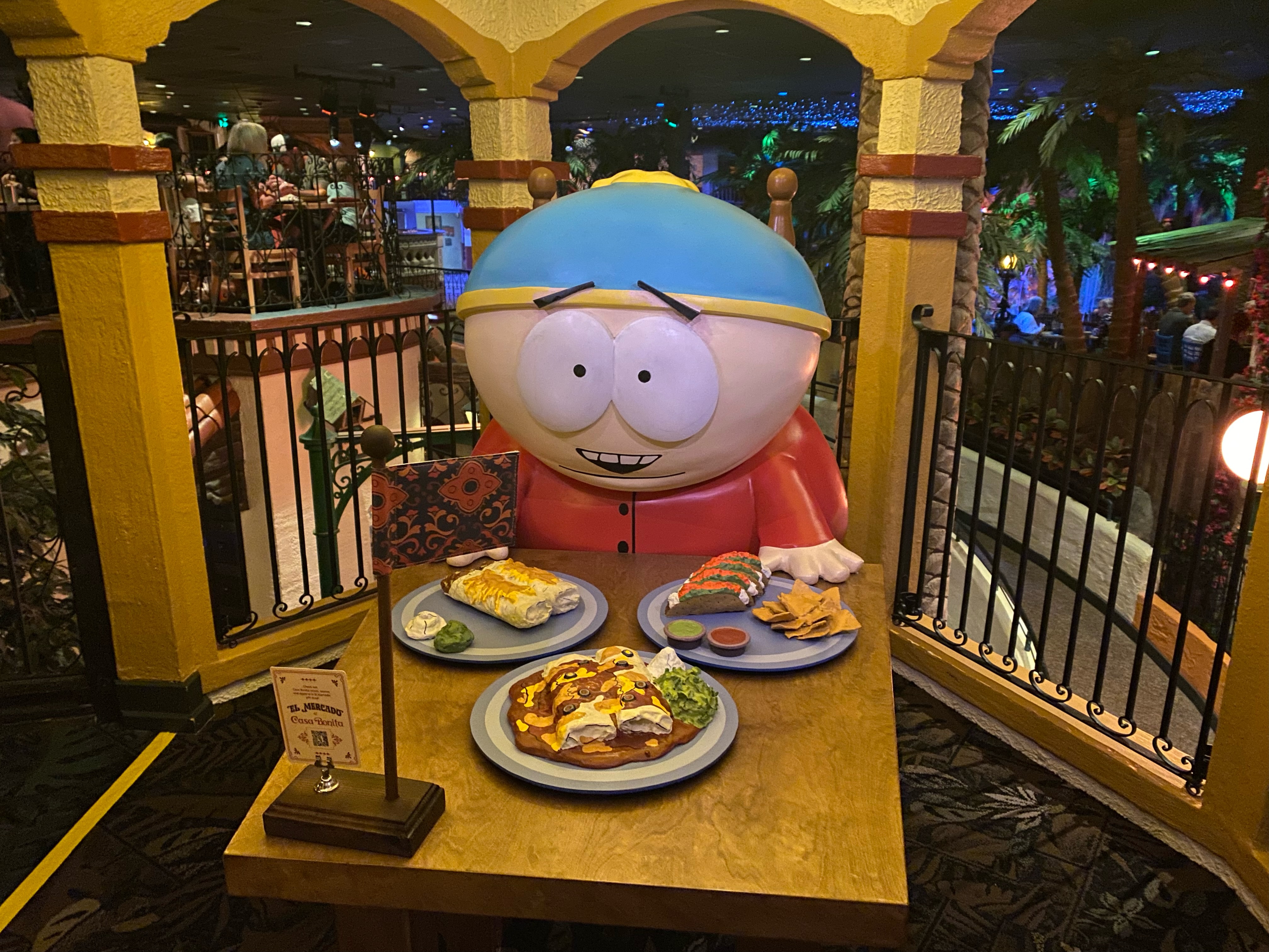 An interior shot of the Casa Bonita restaurant in Lakewood, with 'South Park' character Eric Cartman. Last month, the restaurant this week started accepting reservations for the first time in more than a year. (DennisHuspeniCity Editordennis.huspeni@gazette.comhttps://denvergazette.com/content/tncms/avatars/c/5a/fbd/c5afbd32-5030-11eb-bdef-030d9de52a9e.779683cee495ffe64766291c251a8894.png)