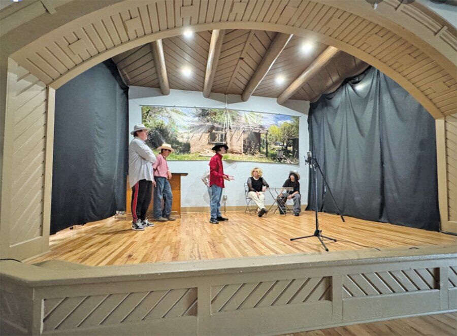 The student cast of the