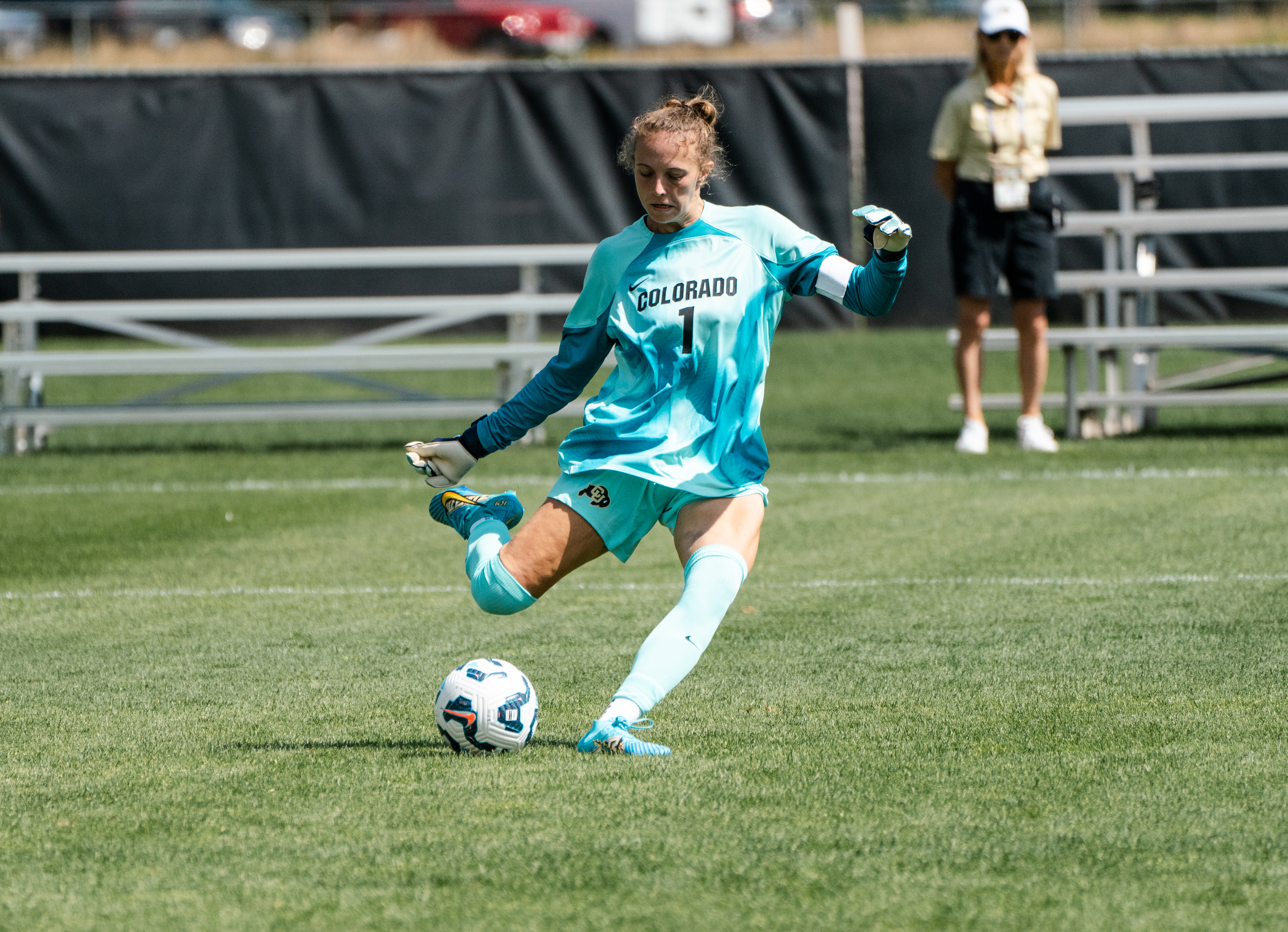 Colorado's Jordan Nytes, a Grandview grad, was named Big 12 goalkeeper of the week Wednesday, Sept. 18. (Photo courtesy of University of Colorado athletics) (Courtesy University of Colorado athletics)