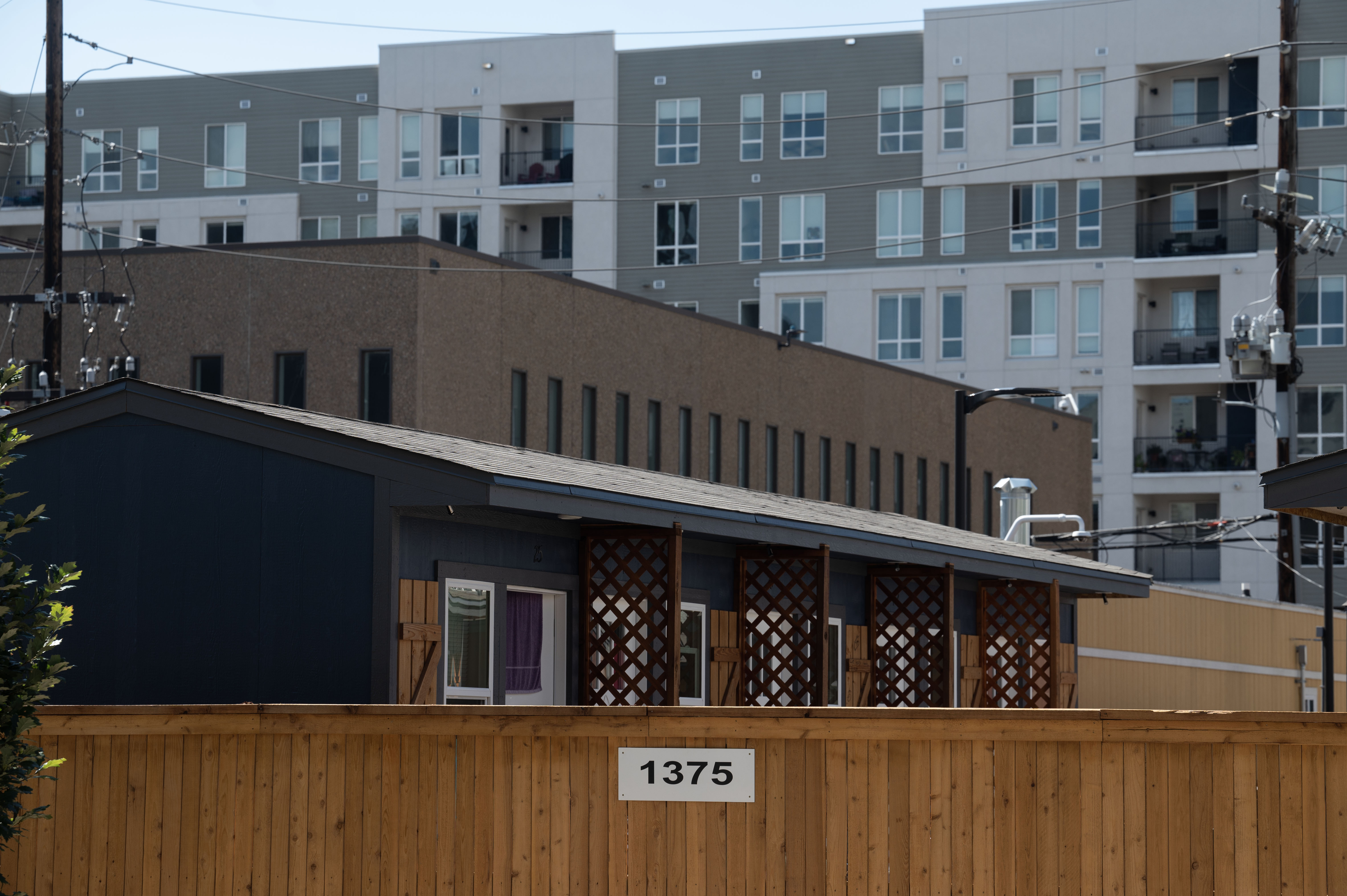 The micro community at 1375 Elati St. on Thursday, Sept. 12, 2024. (Stephen Swofford, Denver Gazette) (Stephen Swofford / Denver Gazette)