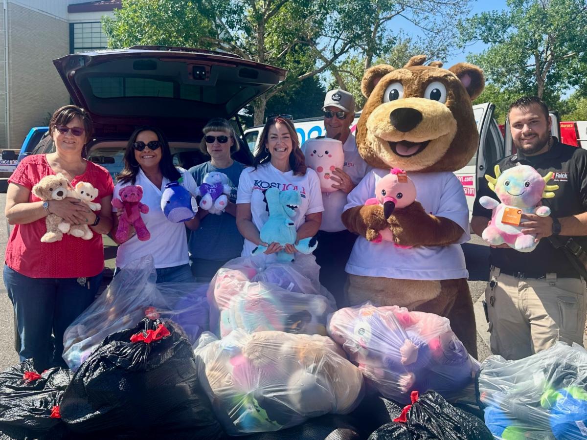 Colorado DMV collects thousands of stuffed animals for children in emergencies