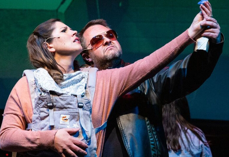 Kristina Fuller and Scott Rathbun were among the cast of 