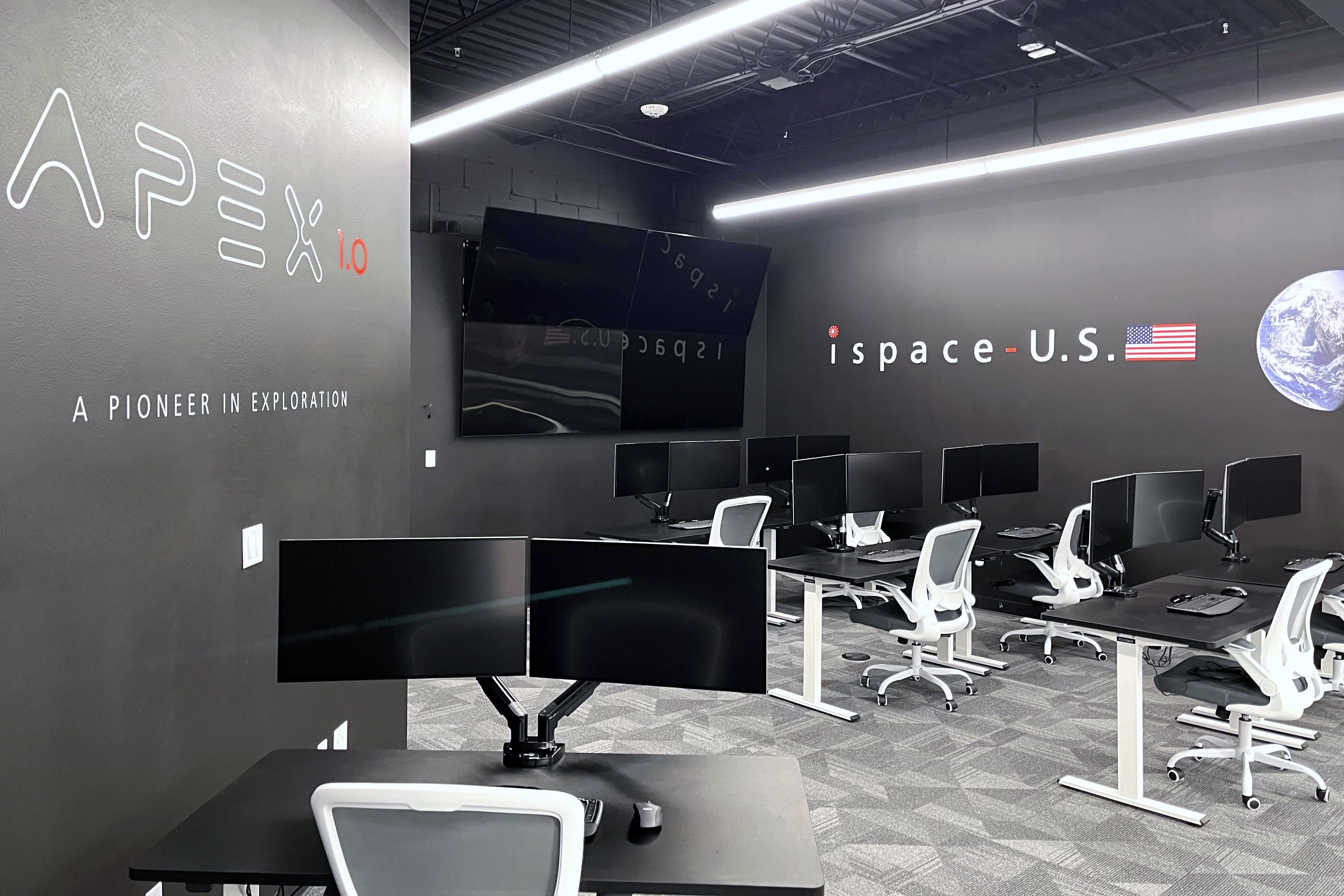 Inside another operation room at ispace's Summit Mission Control Center at ispace's U.S headquarters in the metro Denver area near Centennial Airport. (Courtesy photo, ispace U.S.)