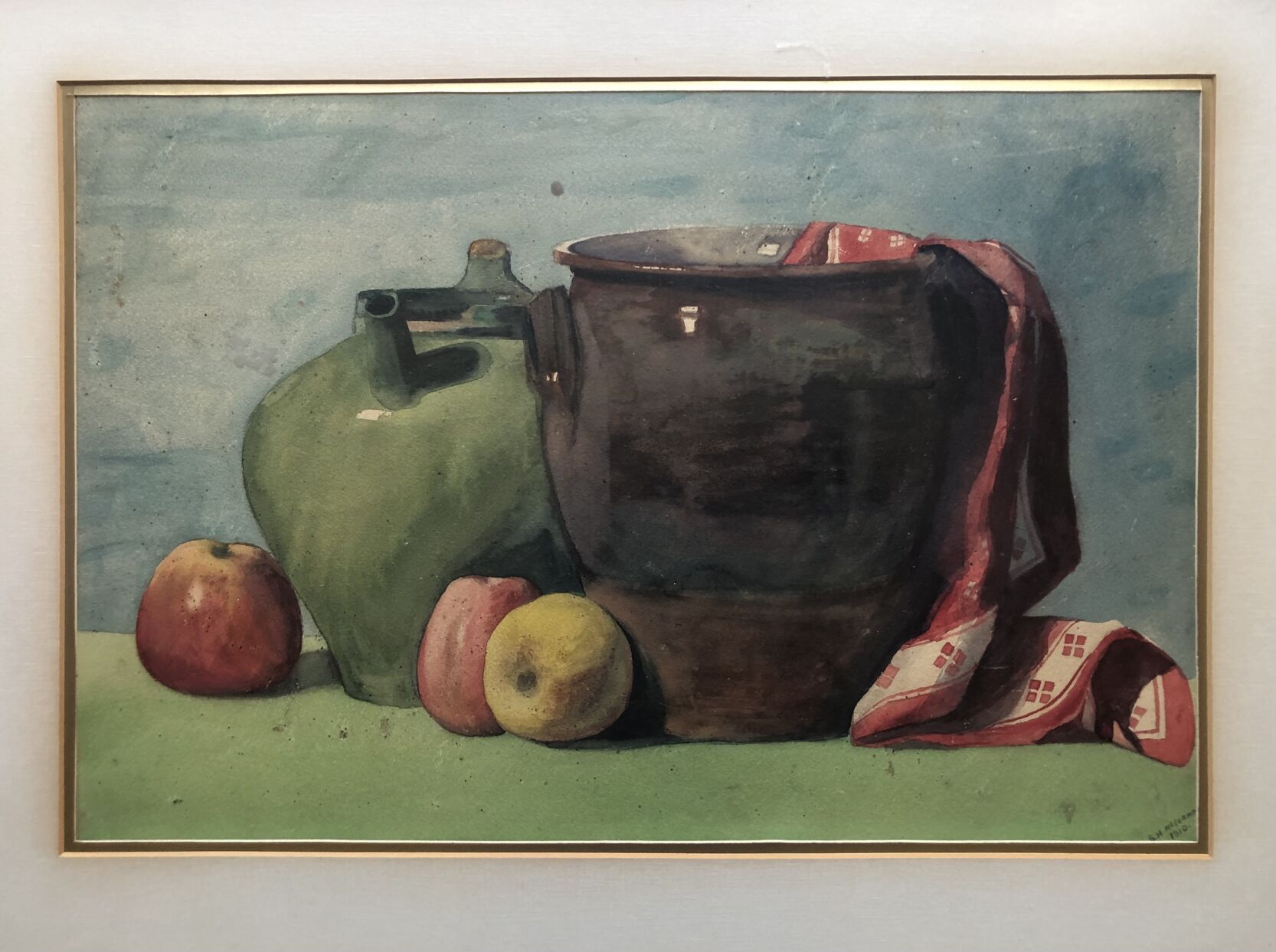 These watercolors by Marni Jameson’s grandfather were stashed in an attic for over 10 years until they were united with a family member who could appreciate them. (Photos Courtesy of Craig Jameson)