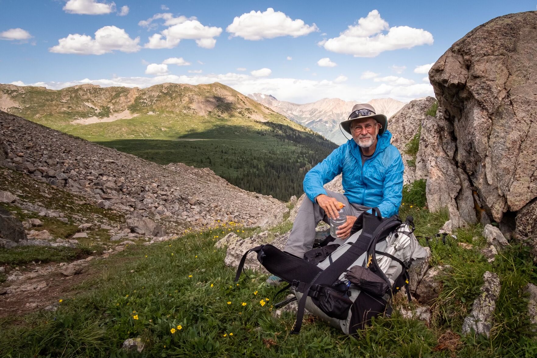 David Fanning recently finished hiking the Colorado Trail an eighth time. He wrote a book about the people he met along his journeys, “Voices of the Colorado Trail.” (Courtesy of David W. Fanning)
